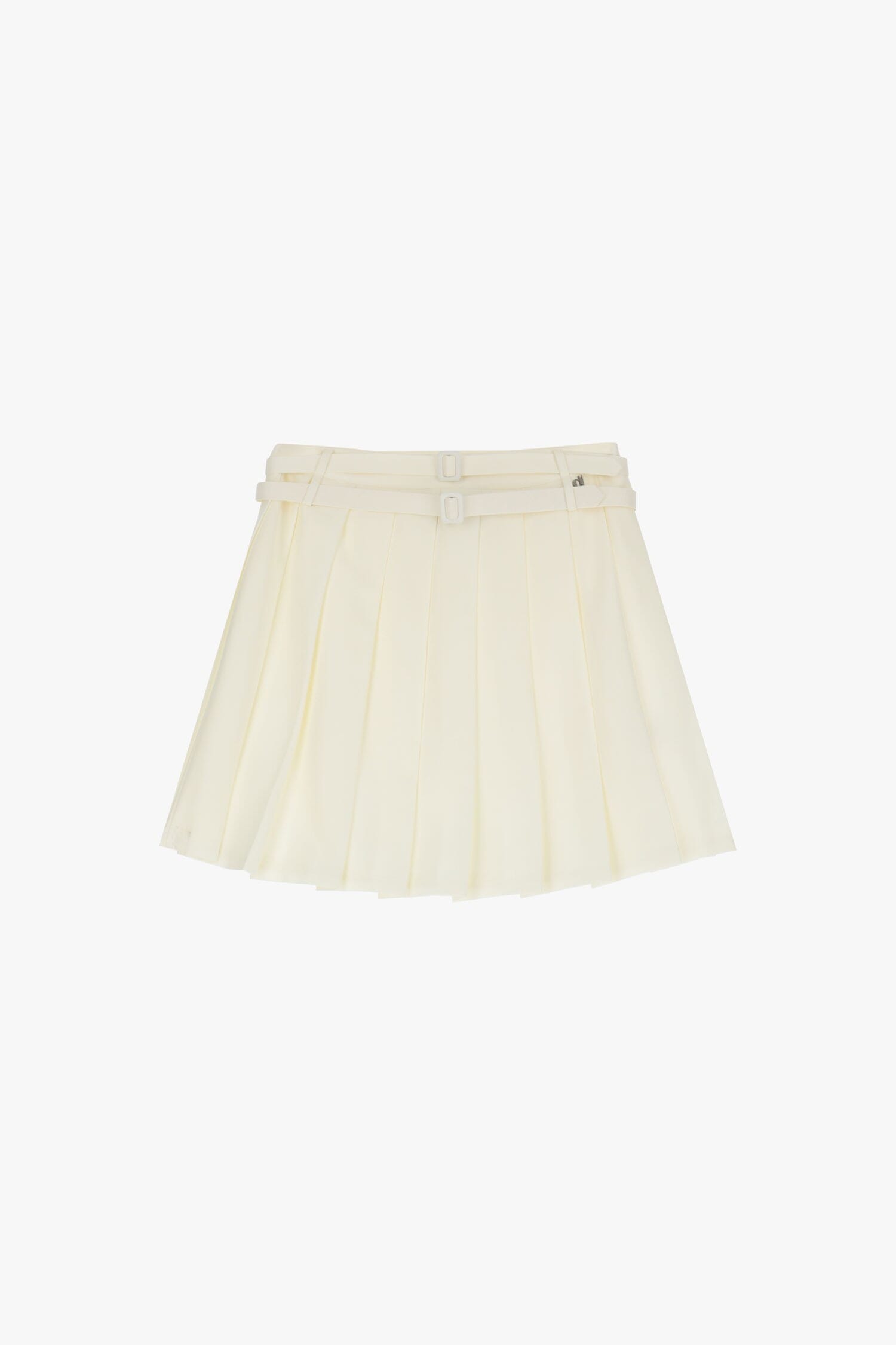 Dixie High Waist Pleated Short Skirt