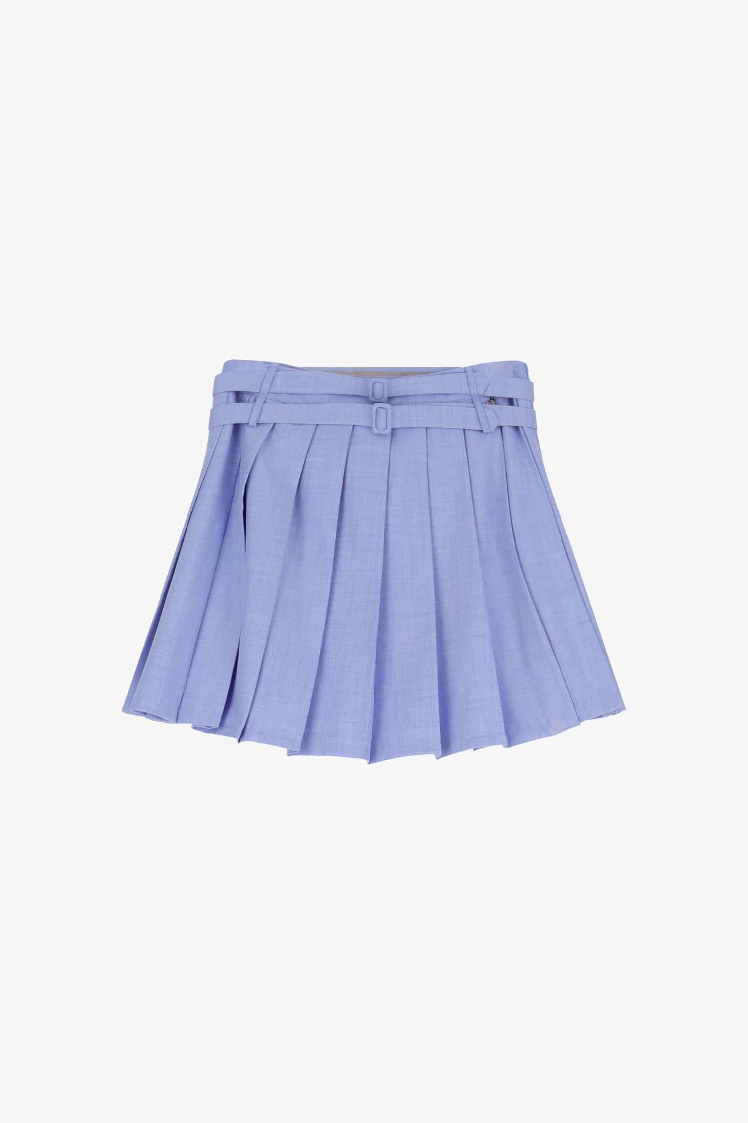 Dixie High Waist Pleated Short Skirt