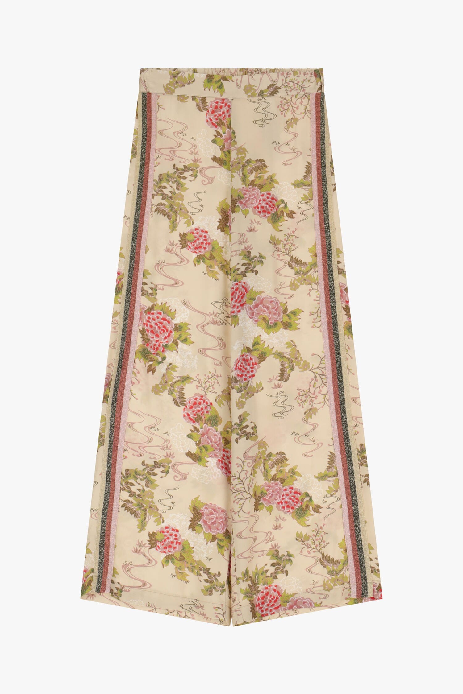 Dixie Floral Print Wide Leg Trousers