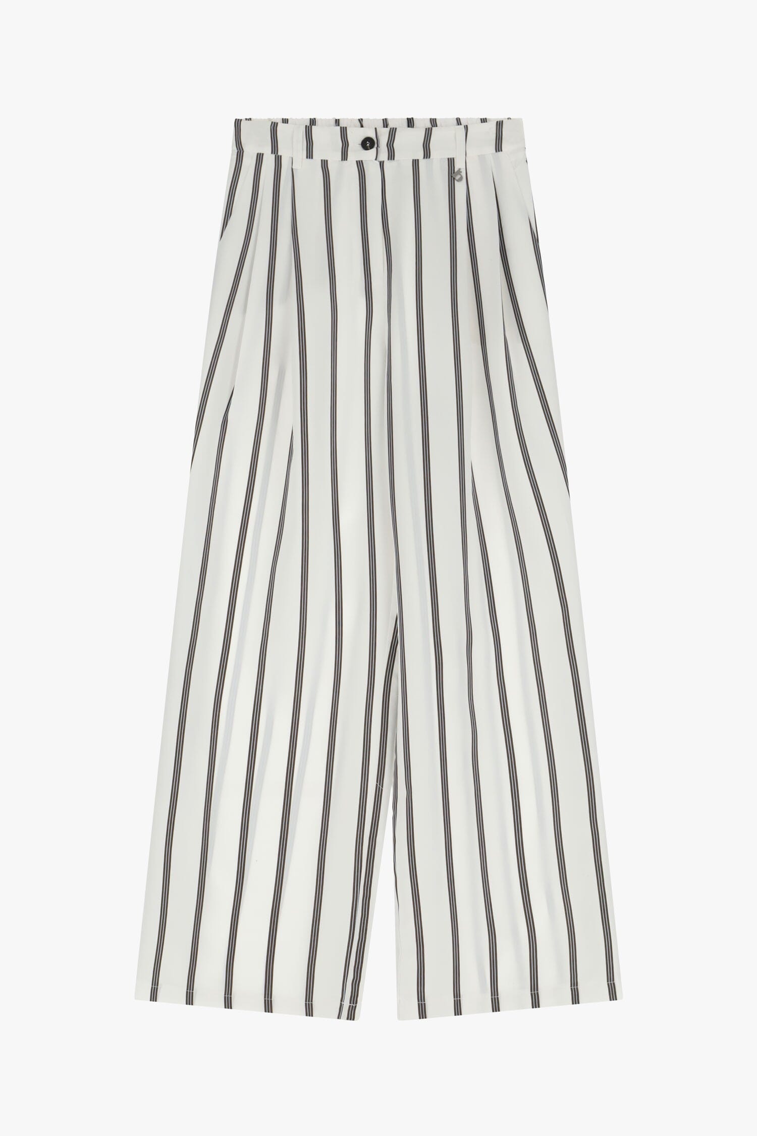 Pantaloni Ampi A Righe Eleganti Dixie