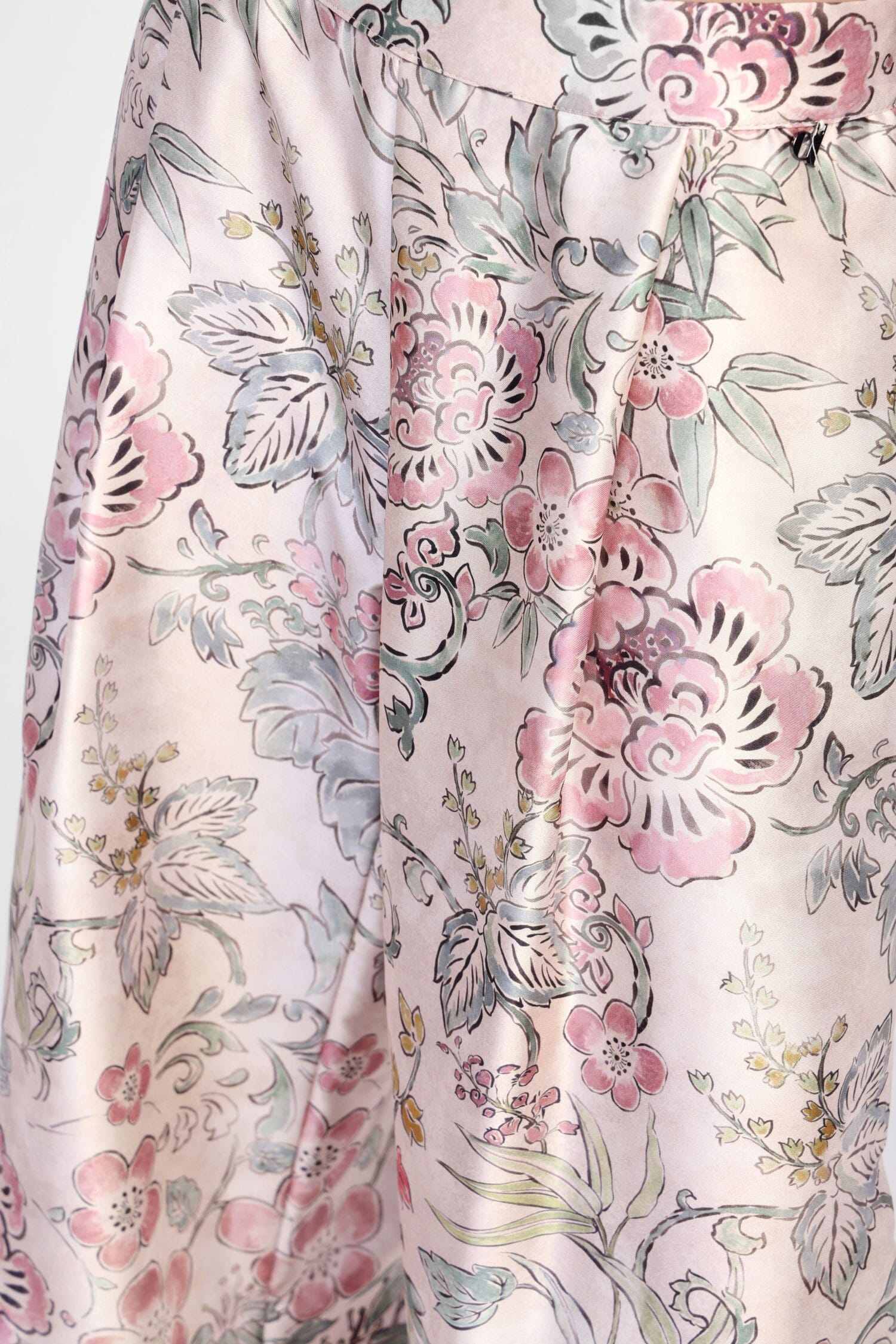 Pantaloni Ampia Stampa Floreale Dixie