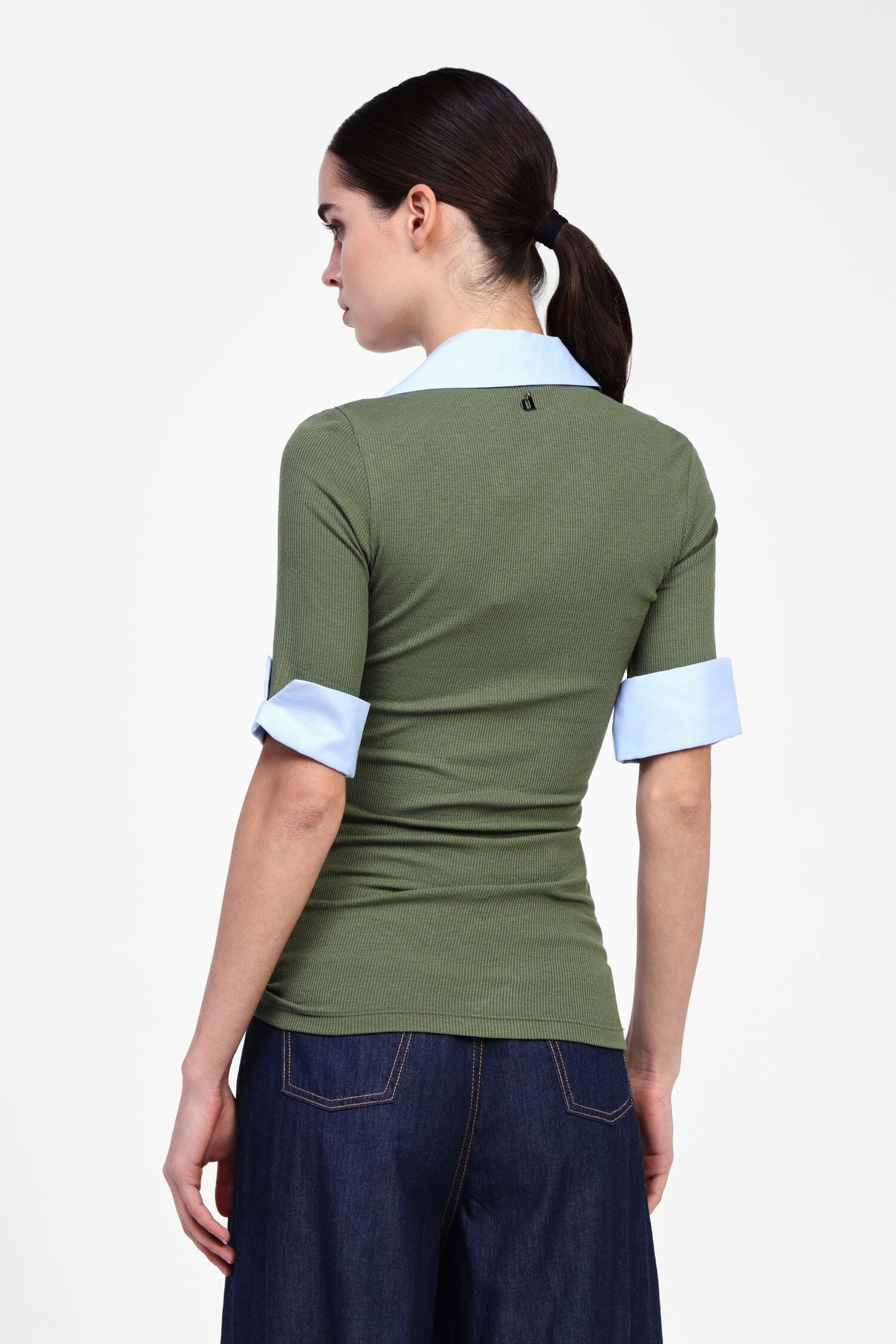 Camicia Con Colletto Decorato Dixie