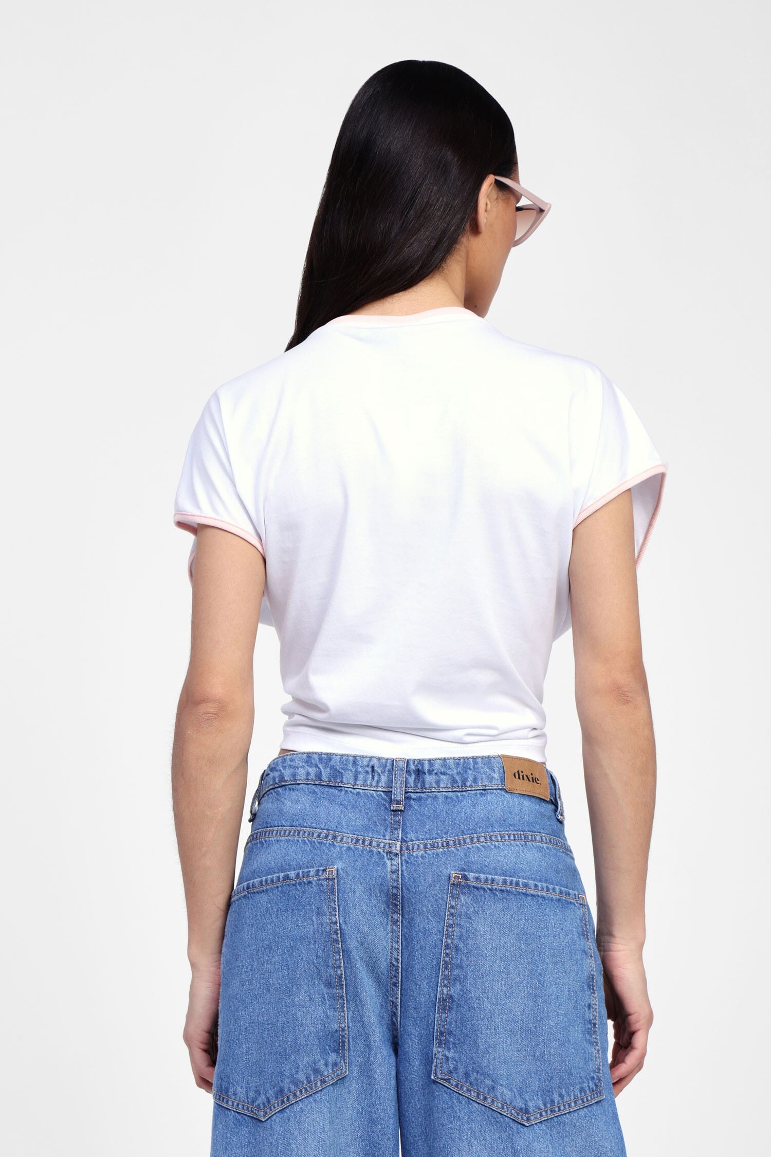 Knotted T-Shirt With Cherry Detail Dixie