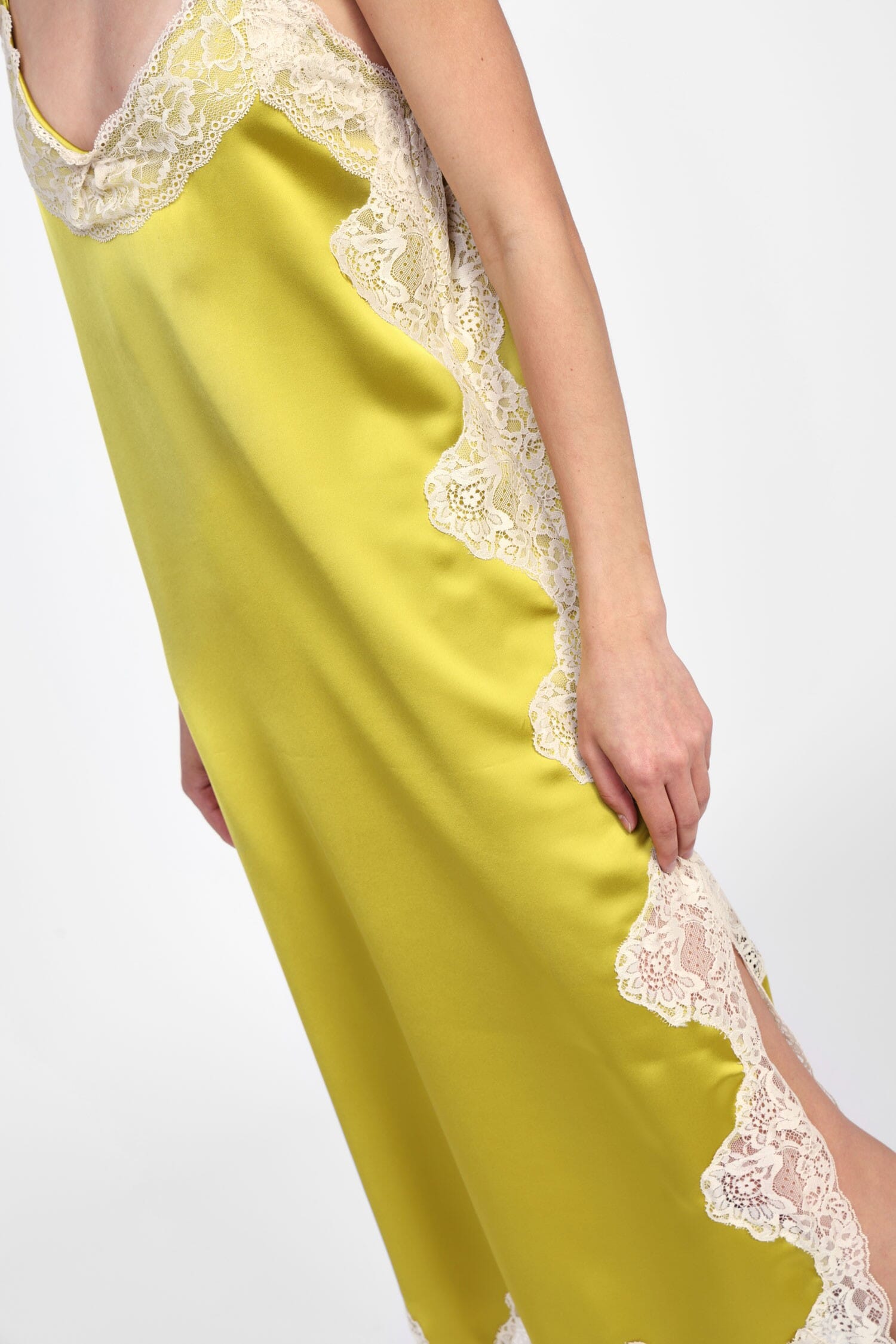 Abito Midi Con Spalline Sottili Dixie