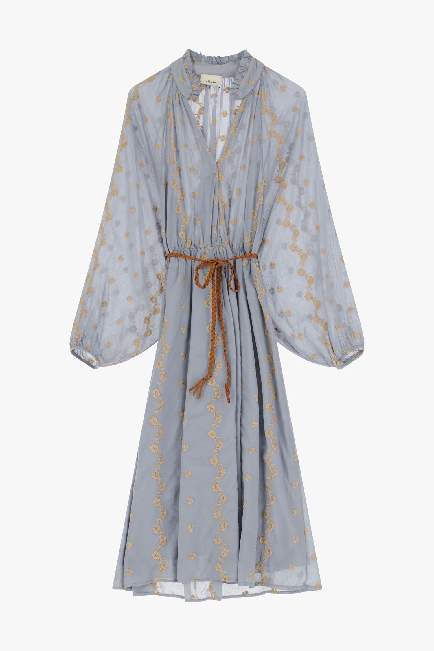 Vestito Con Dettagli Decorativi E Cintura Dixie