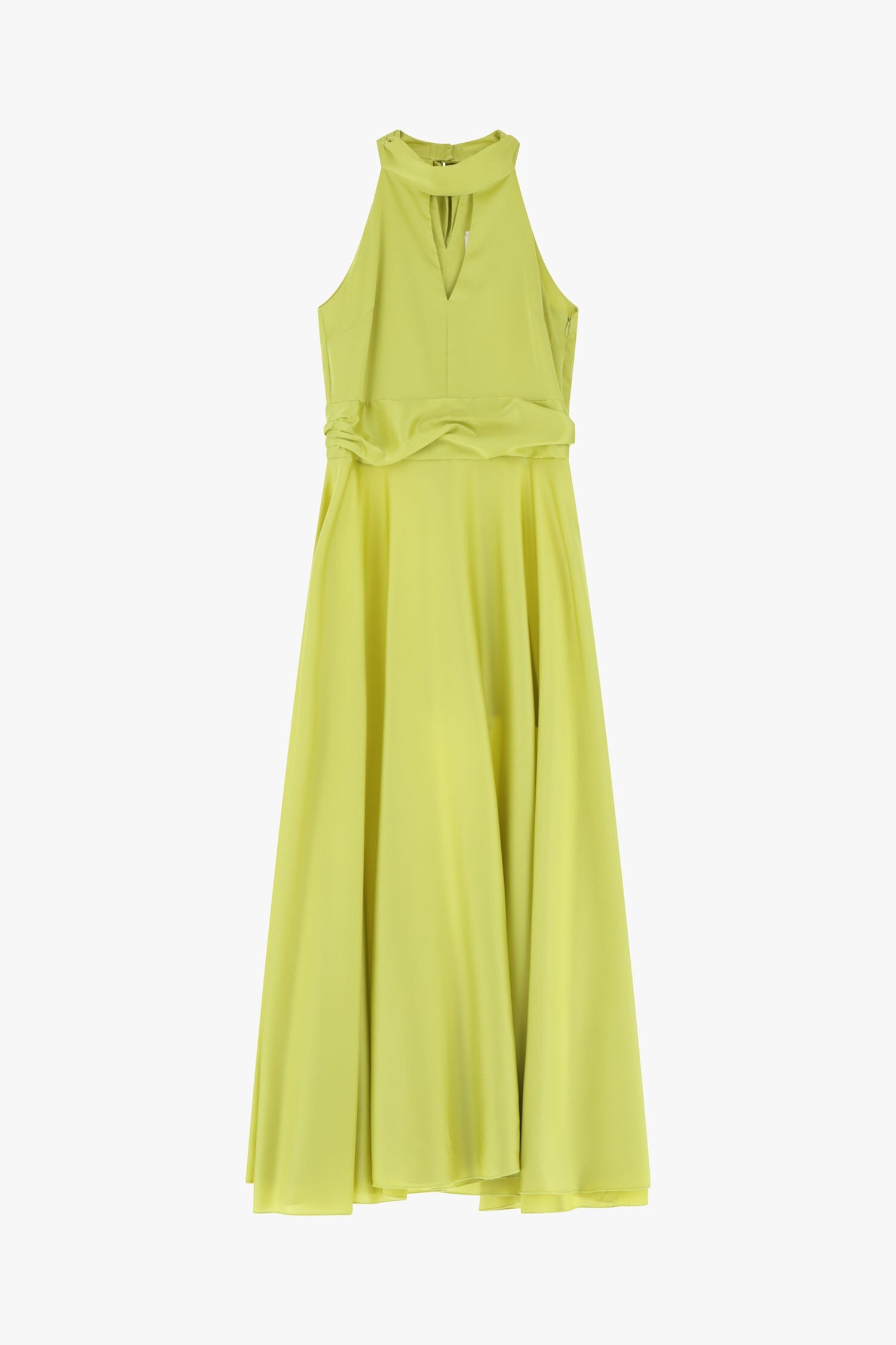 Abito Lungo Con Collo Americana Dixie