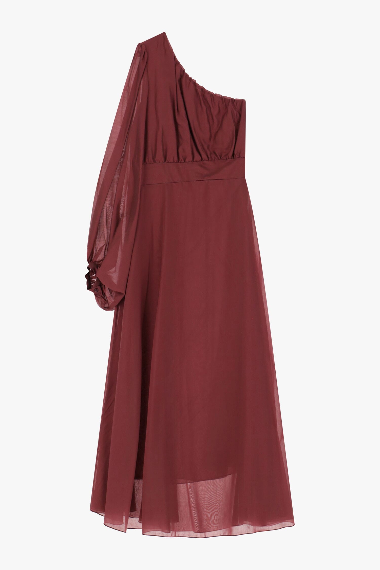 Abito Lungo Con Manica Asimmetrica Dixie