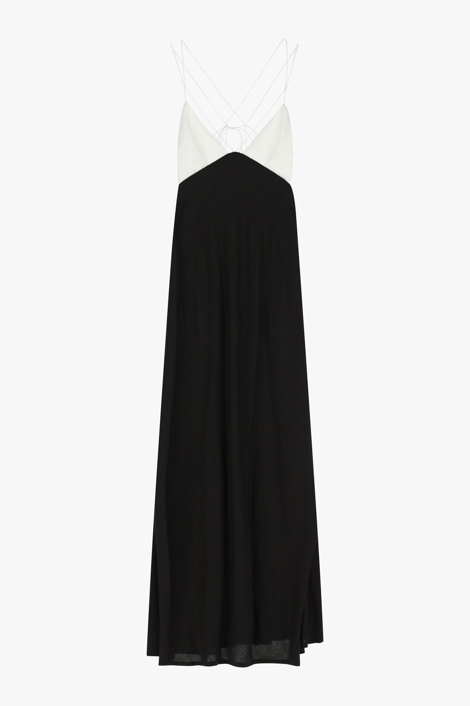 Abito Lungo Con Spalline E Scollo Dixie