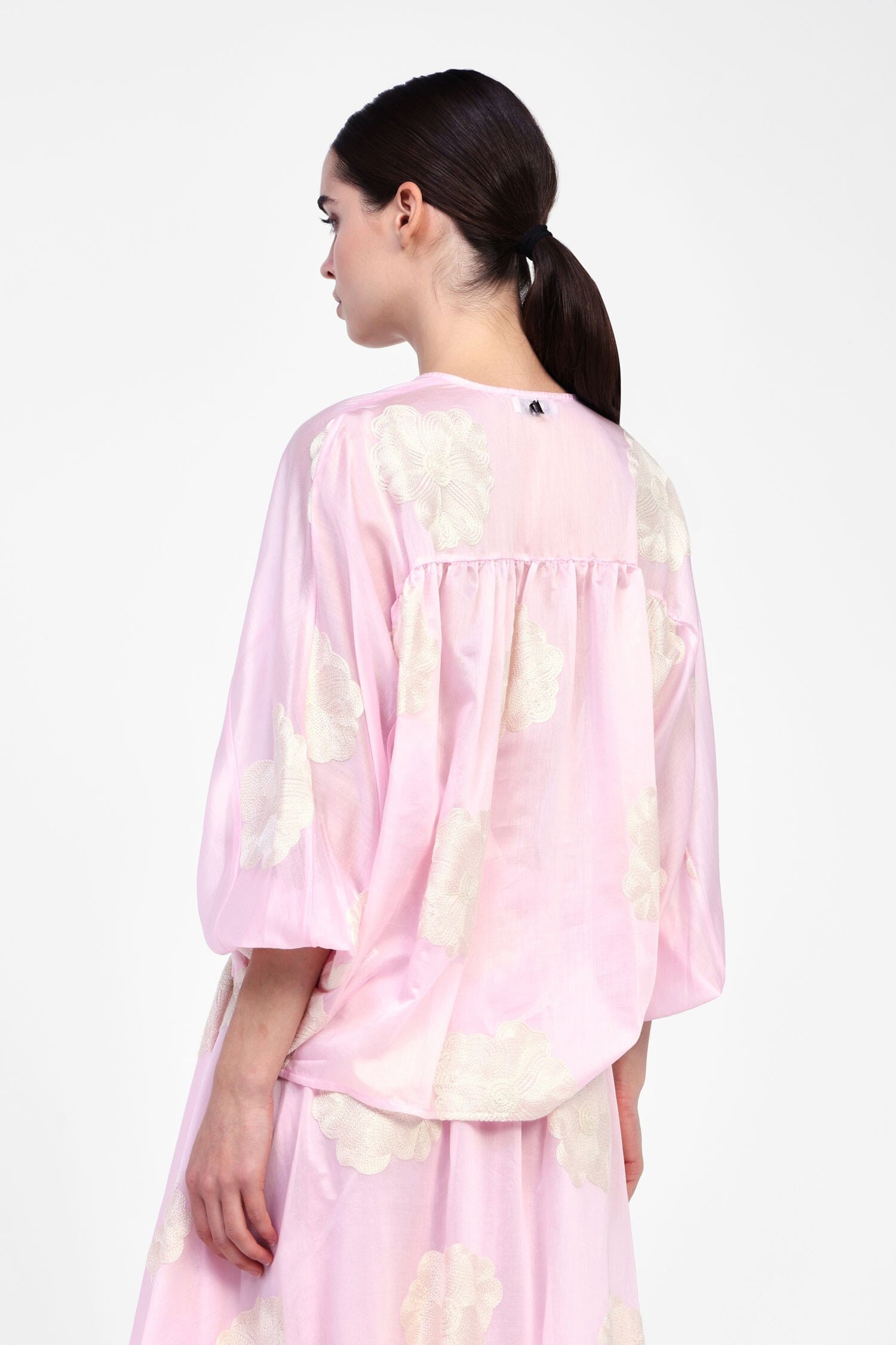 Chemise à manches 3/4 et boutons Dixie