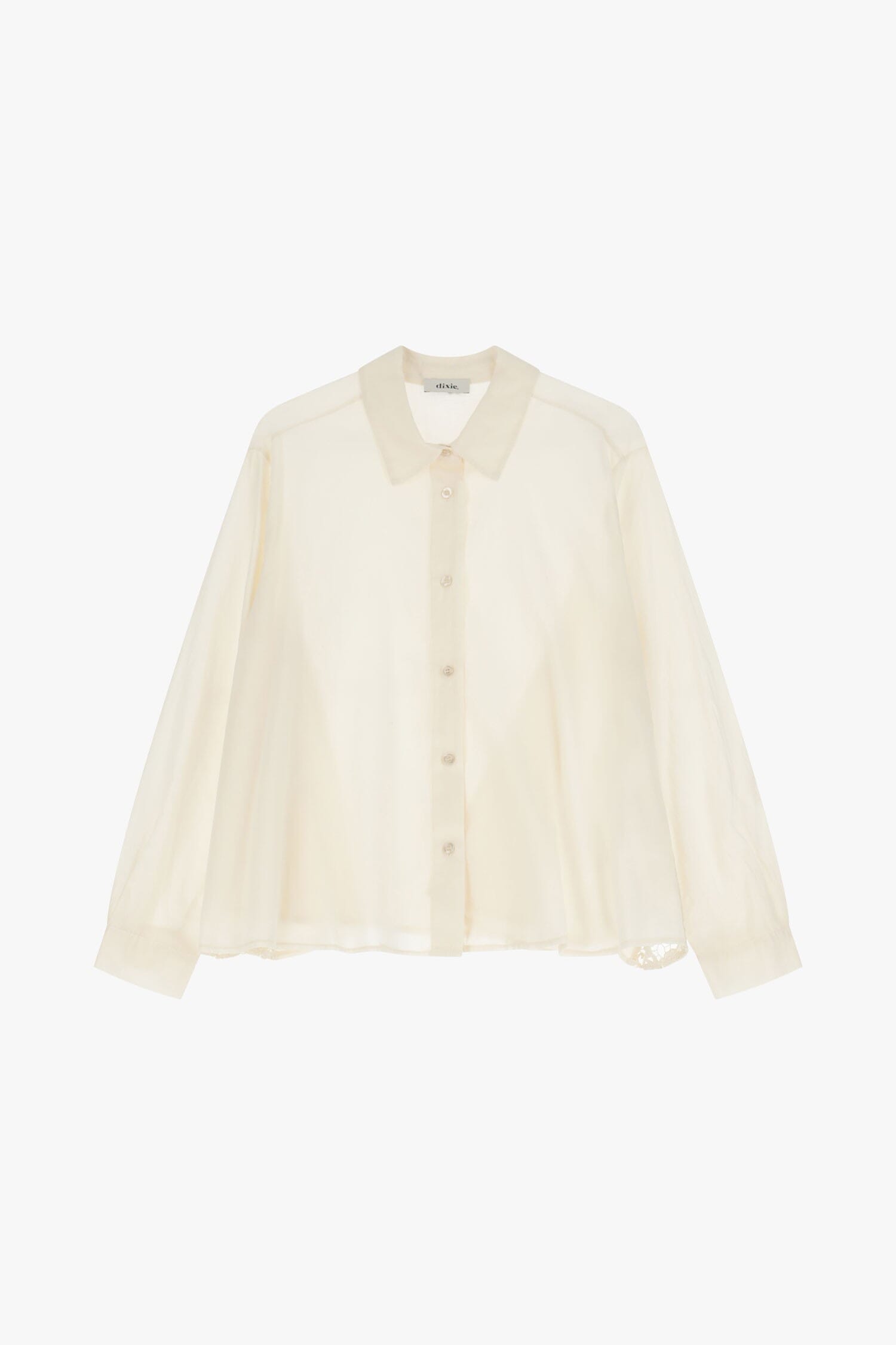 Camicia Larga Con Dettagli Laterali Dixie