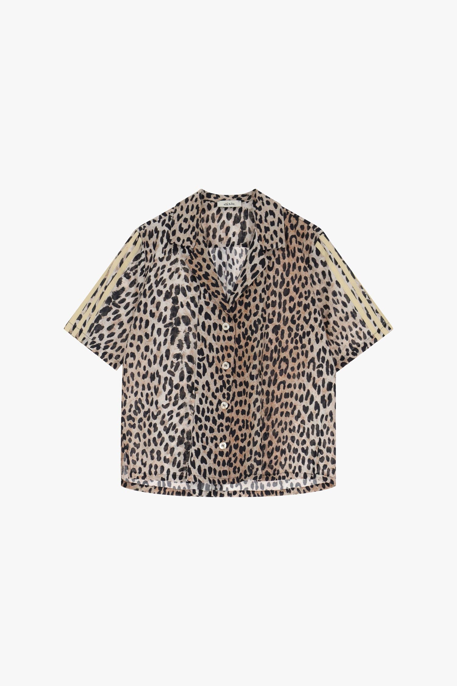 Chemise à boutons à imprimé animalier Dixie