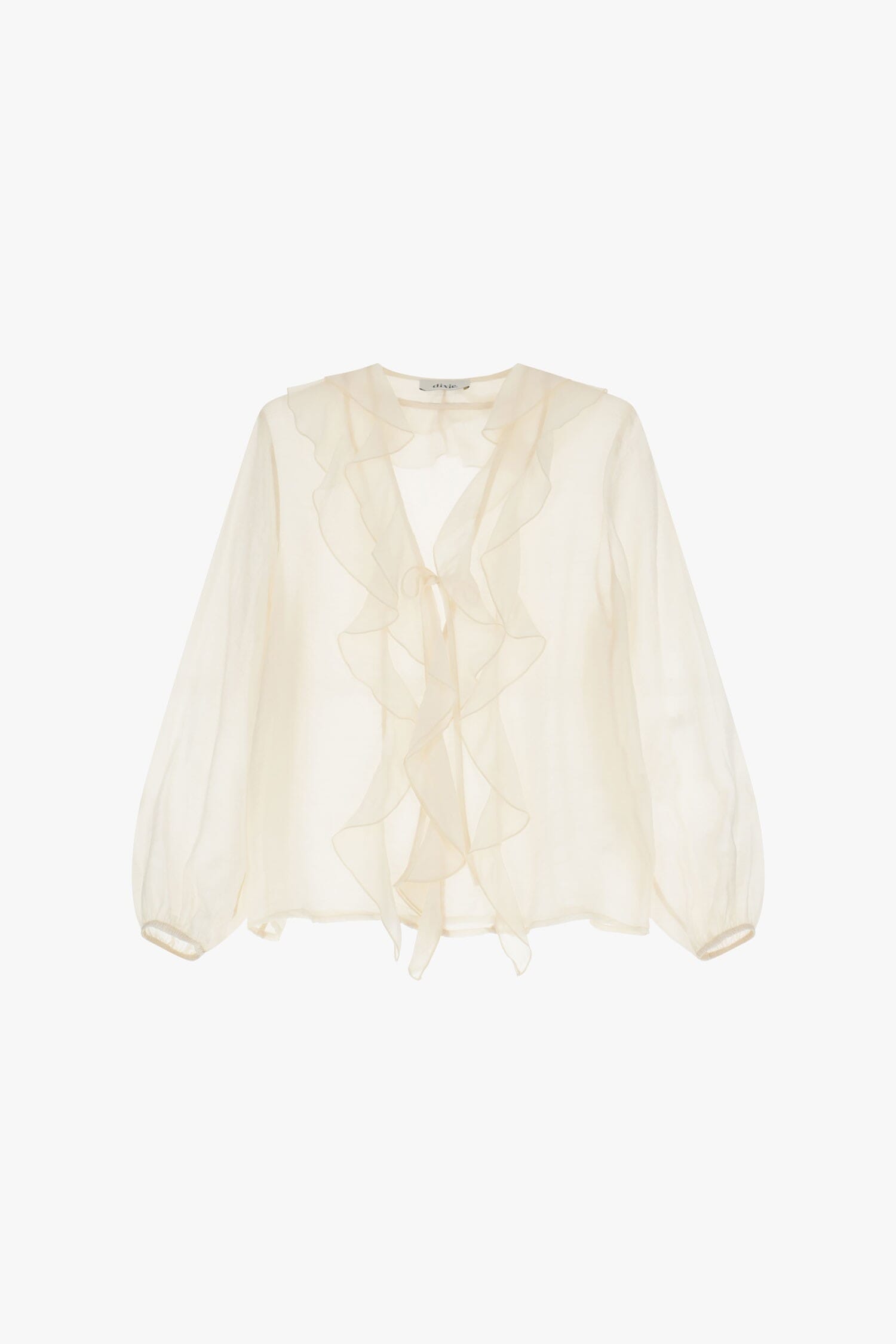 Shirt With Floating Ruffles Dixie