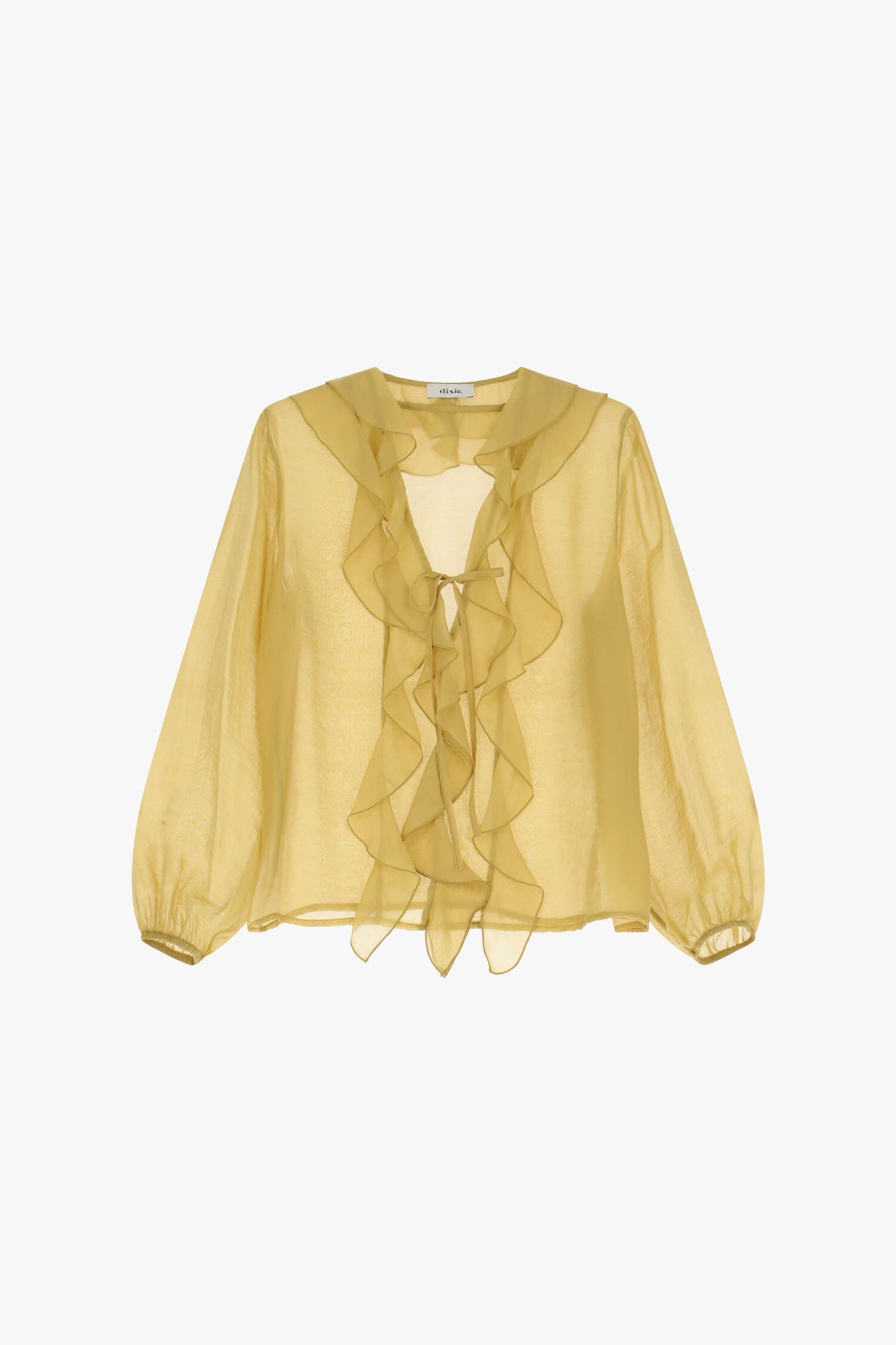 Shirt With Floating Ruffles Dixie