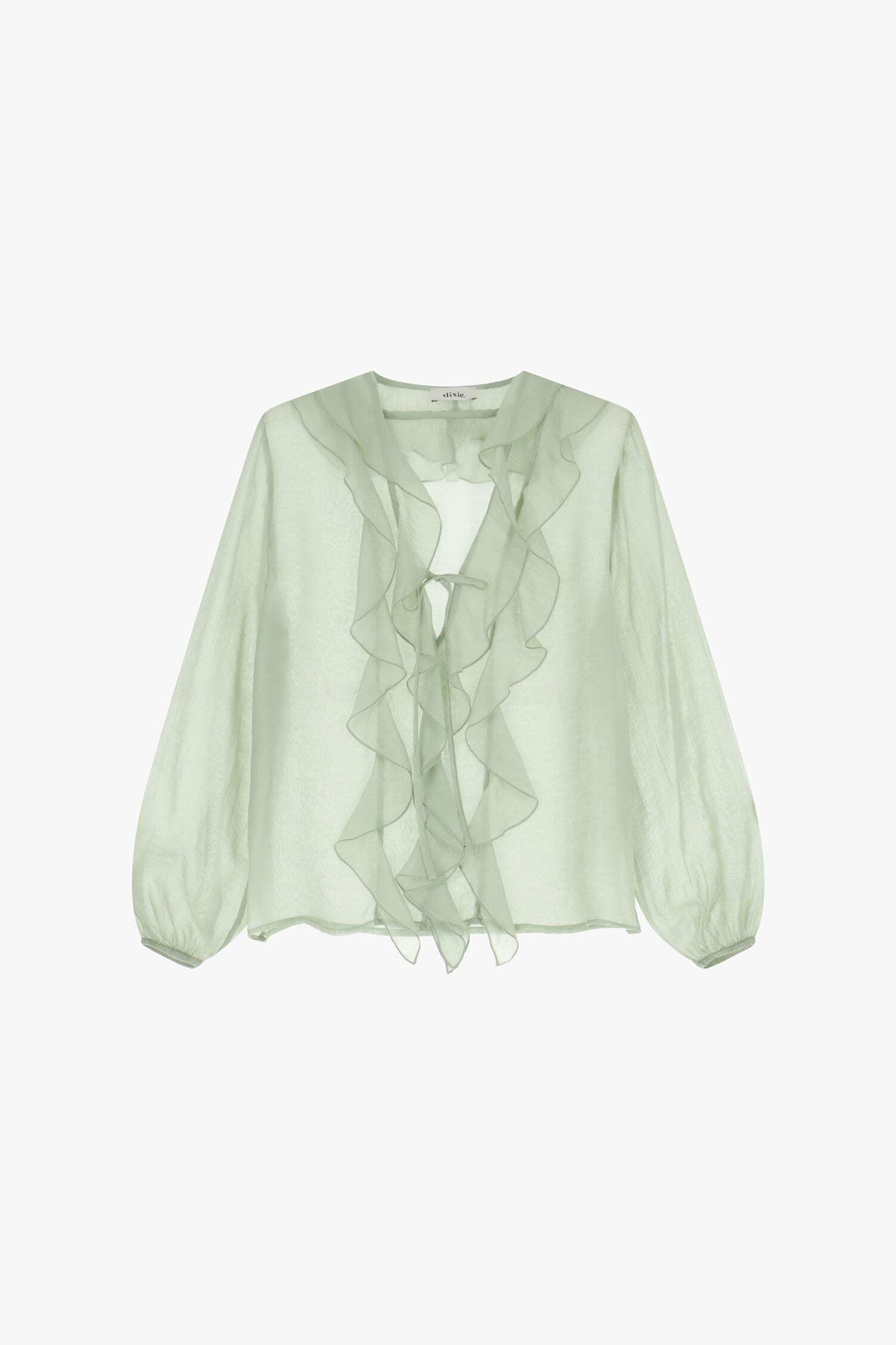 Shirt With Floating Ruffles Dixie
