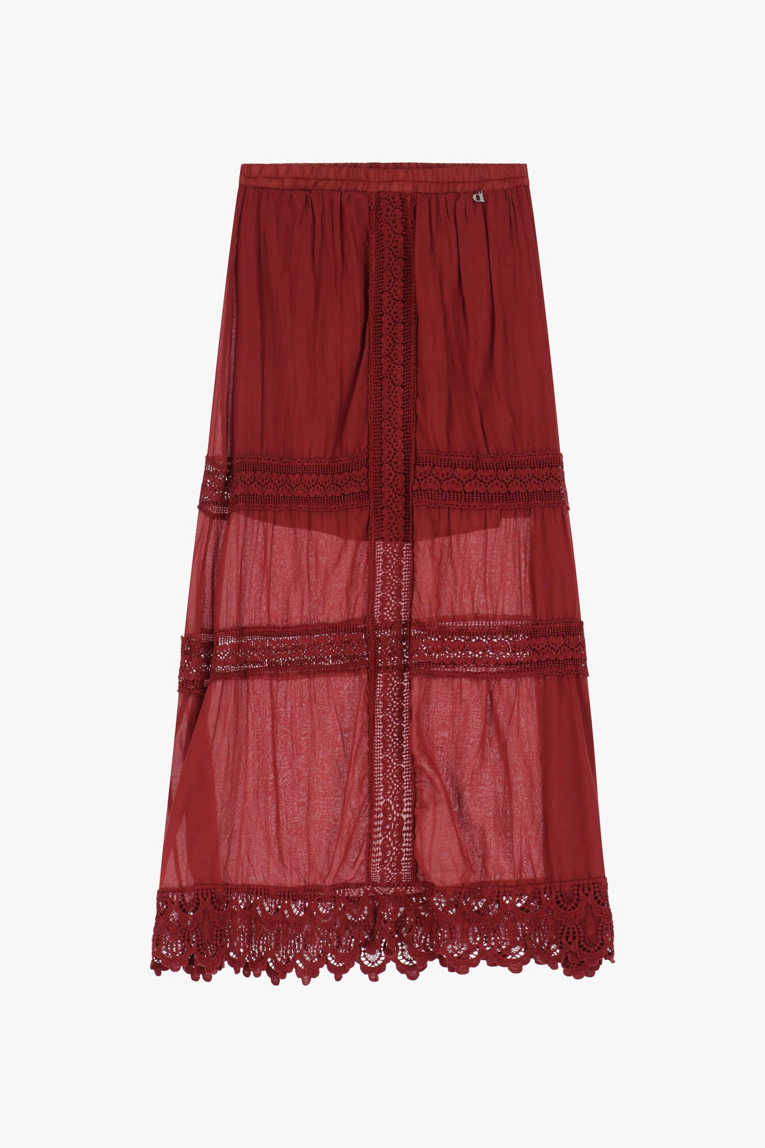 Dixie Long Skirt With Perforated Details (Jupe longue à détails perforés)