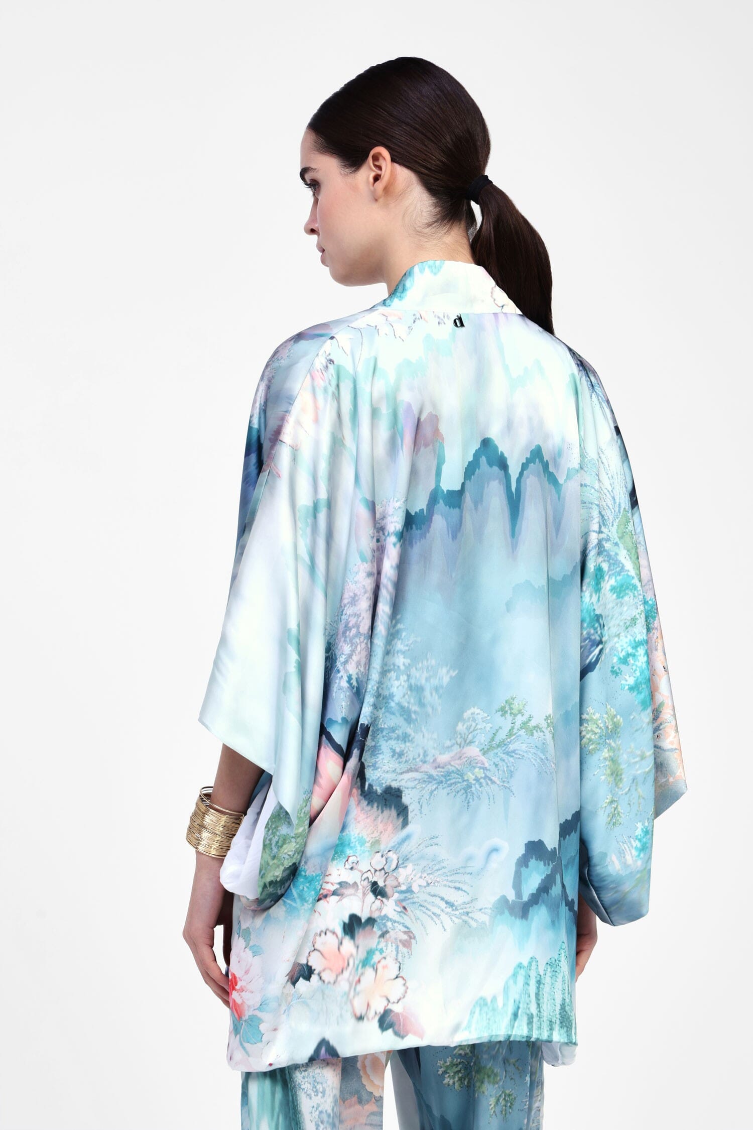 Cappotto Duster Fantasia Senza Chiusura Dixie