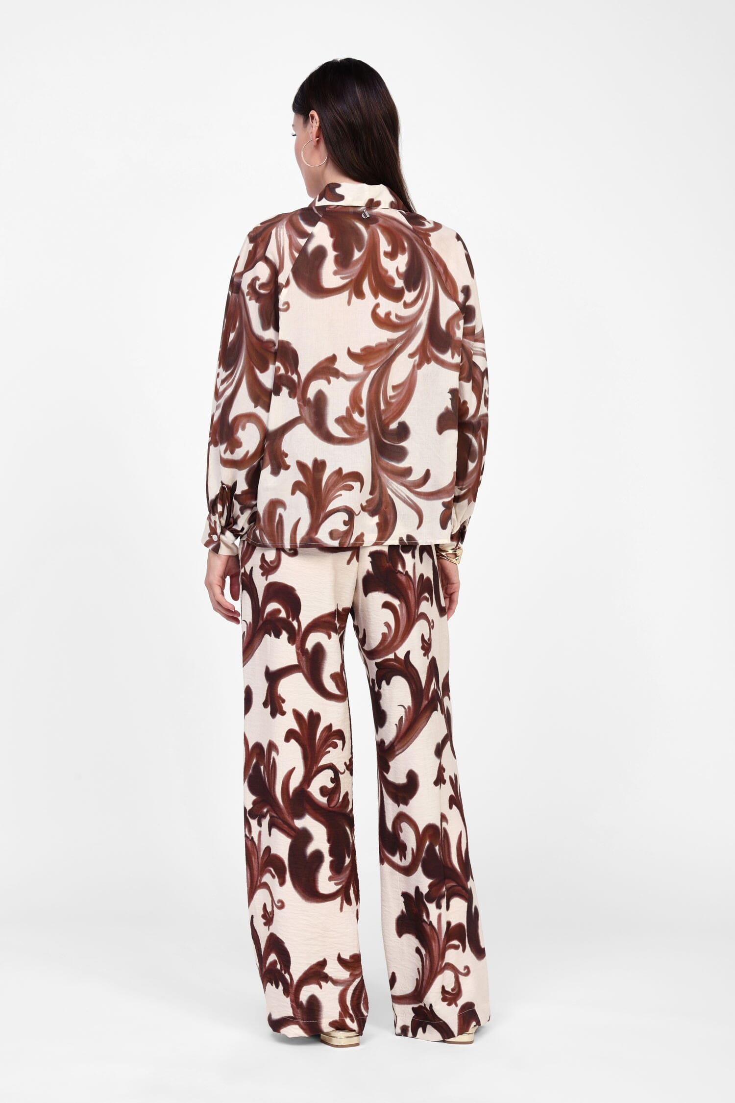 Dixie Wide Print Trousers