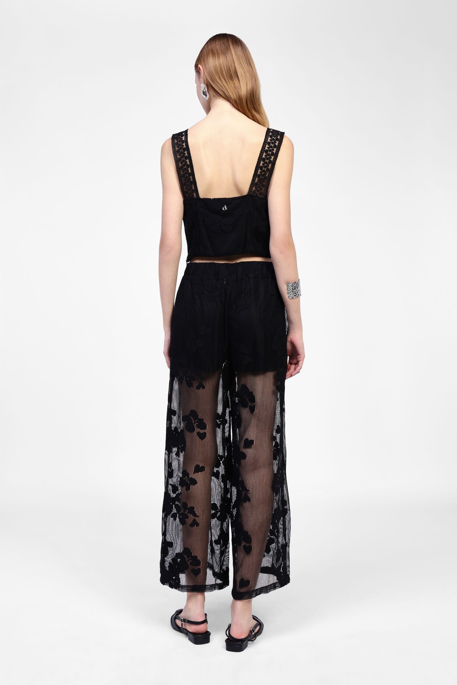 Pantaloni Ampia Vestibilità Floreale Dixie