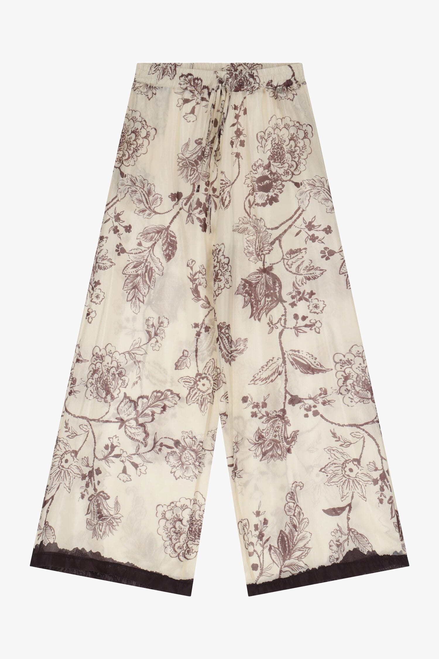 Pantaloni Ampi Con Stampa Floreale Dixie