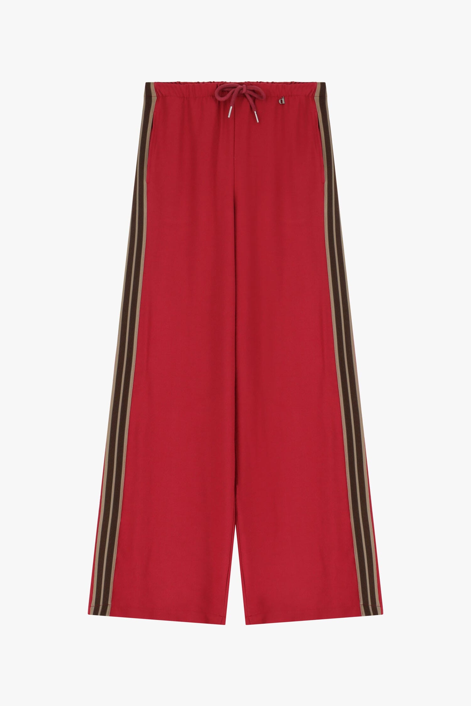 Pantaloni Larghi Con Dettagli A Righe Dixie