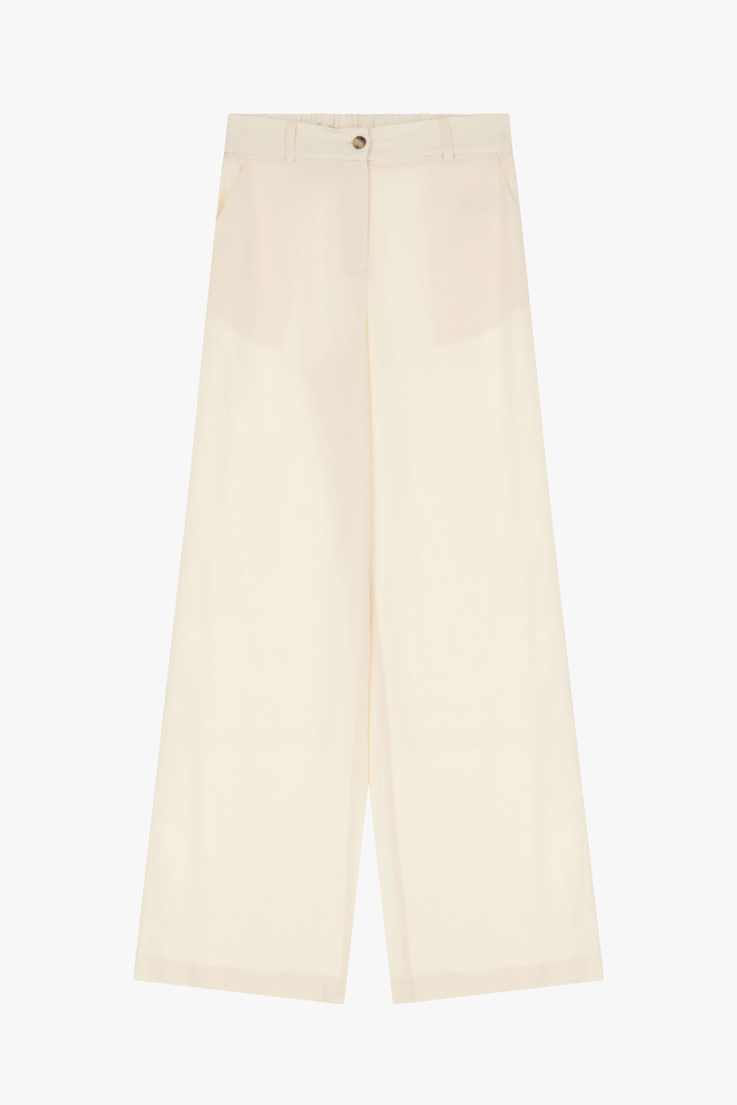 Pantaloni A Gamba Ampia Con Tasche Dixie