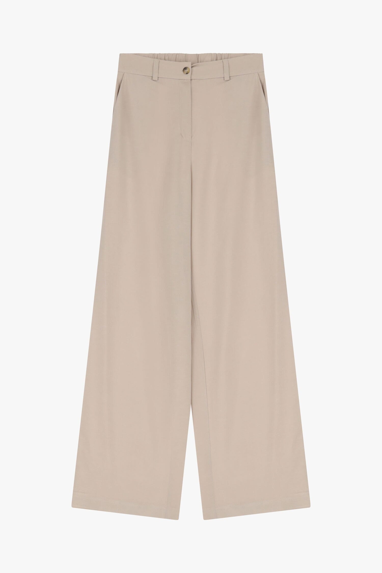 Pantaloni A Gamba Ampia Con Tasche Dixie