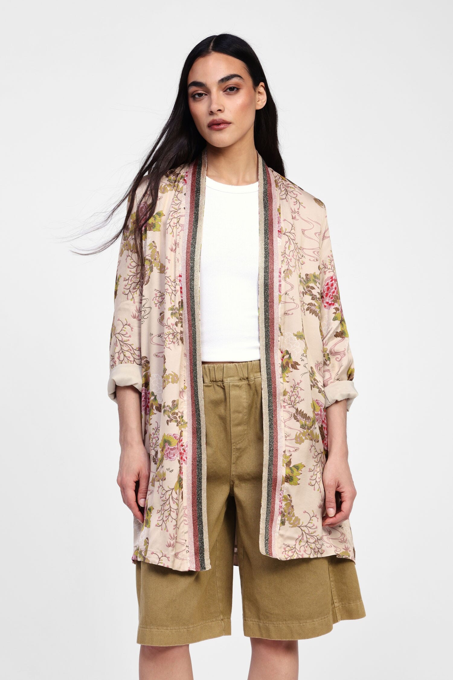 Cappotto Con Motivo Floreale Dixie