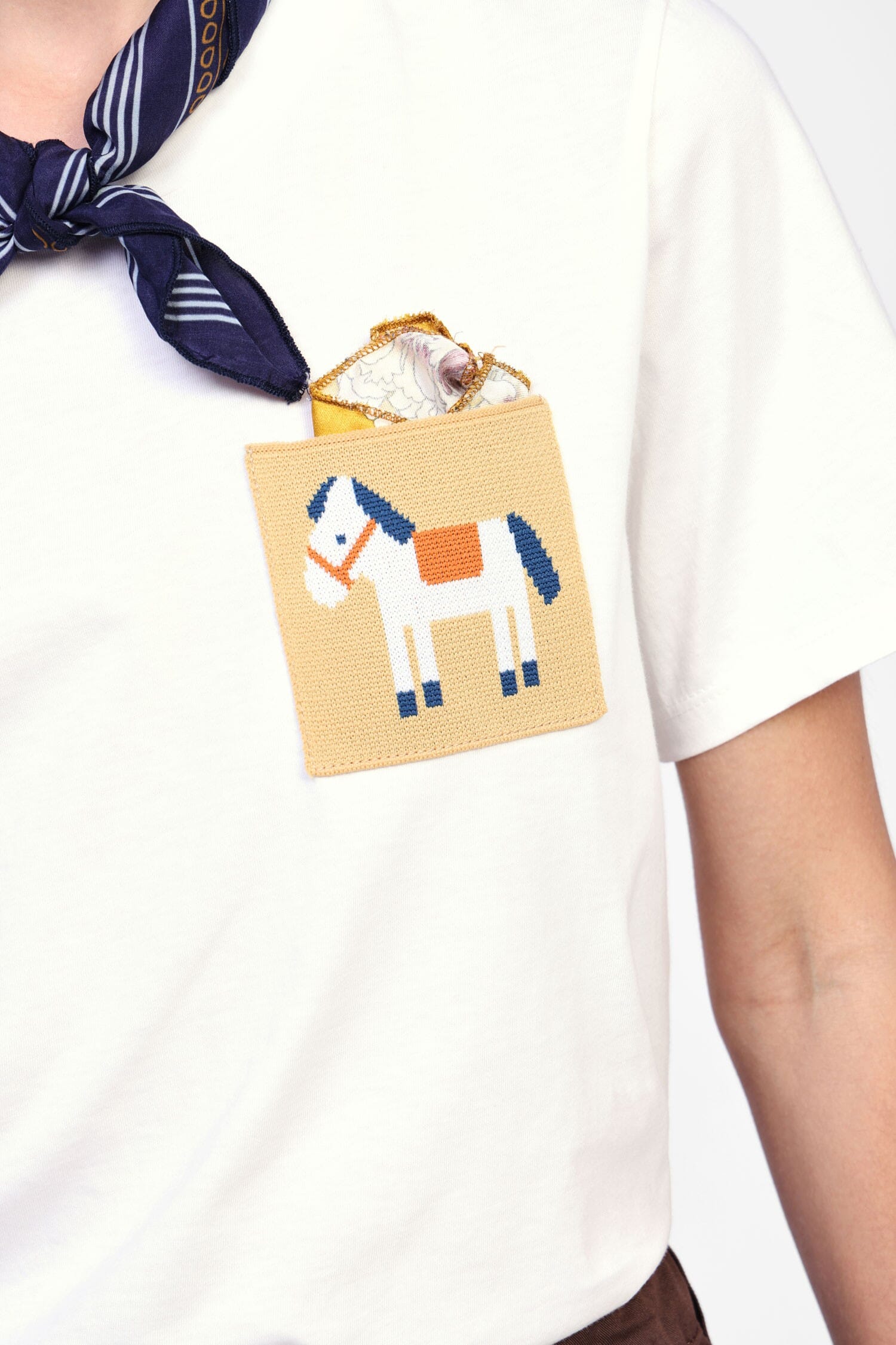 T-Shirt Con Tasca Stampata Dixie