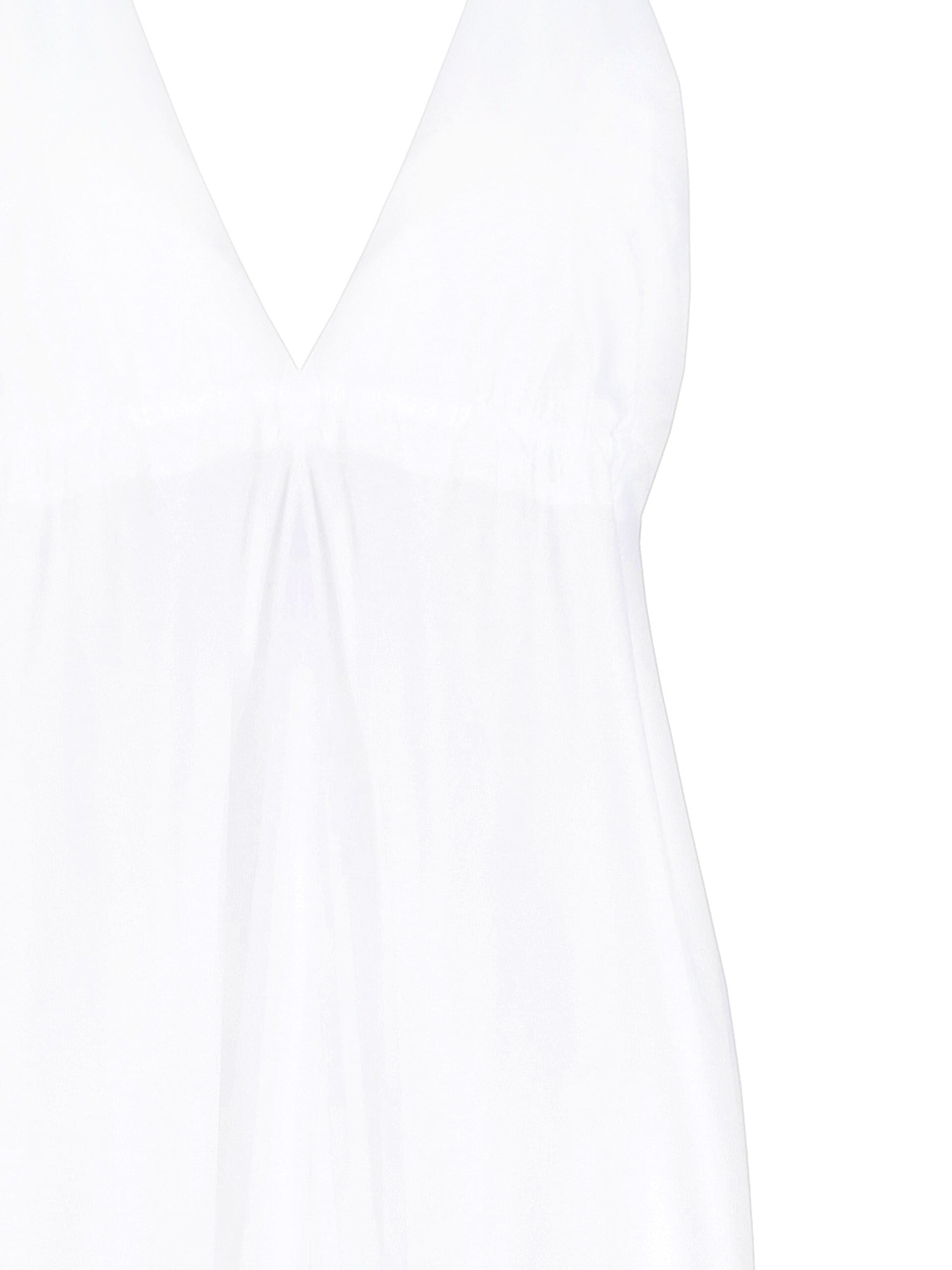 Rinascimento Backless Cotton Long Dress