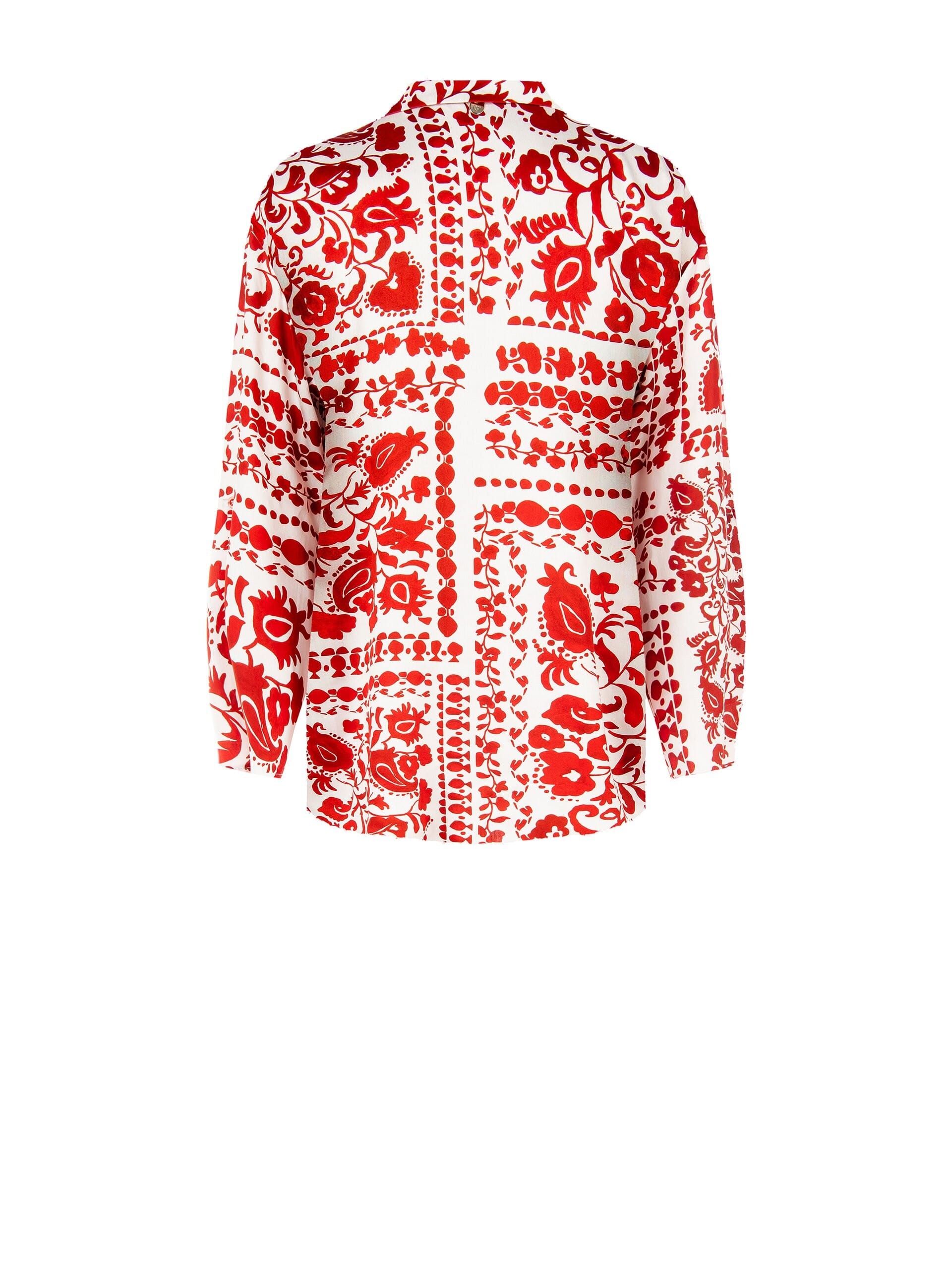 Camicia Oversize In Viscosa Rinascimento