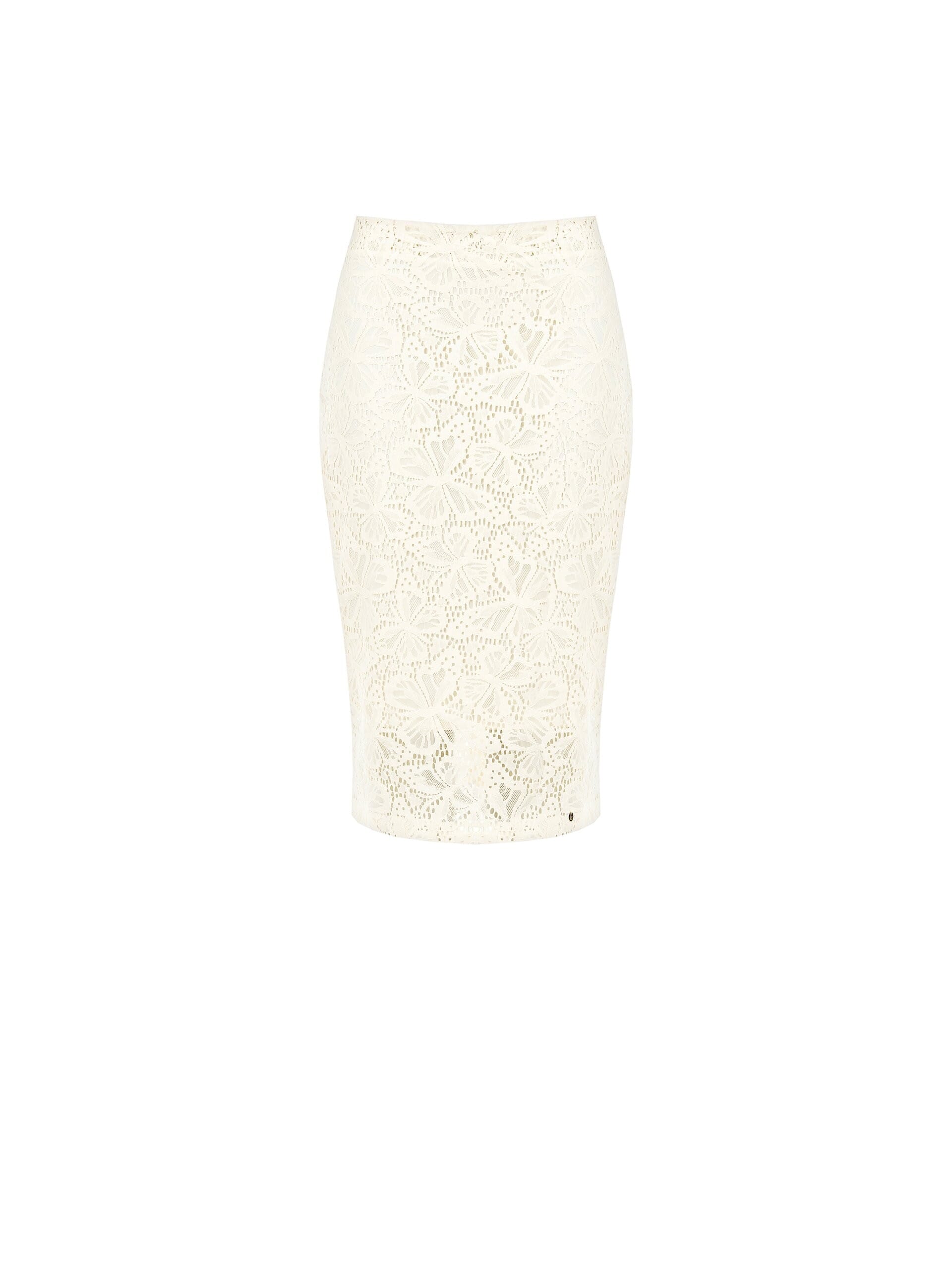 Longuette In Pizzo Con Spacco Dietro Rinascimento