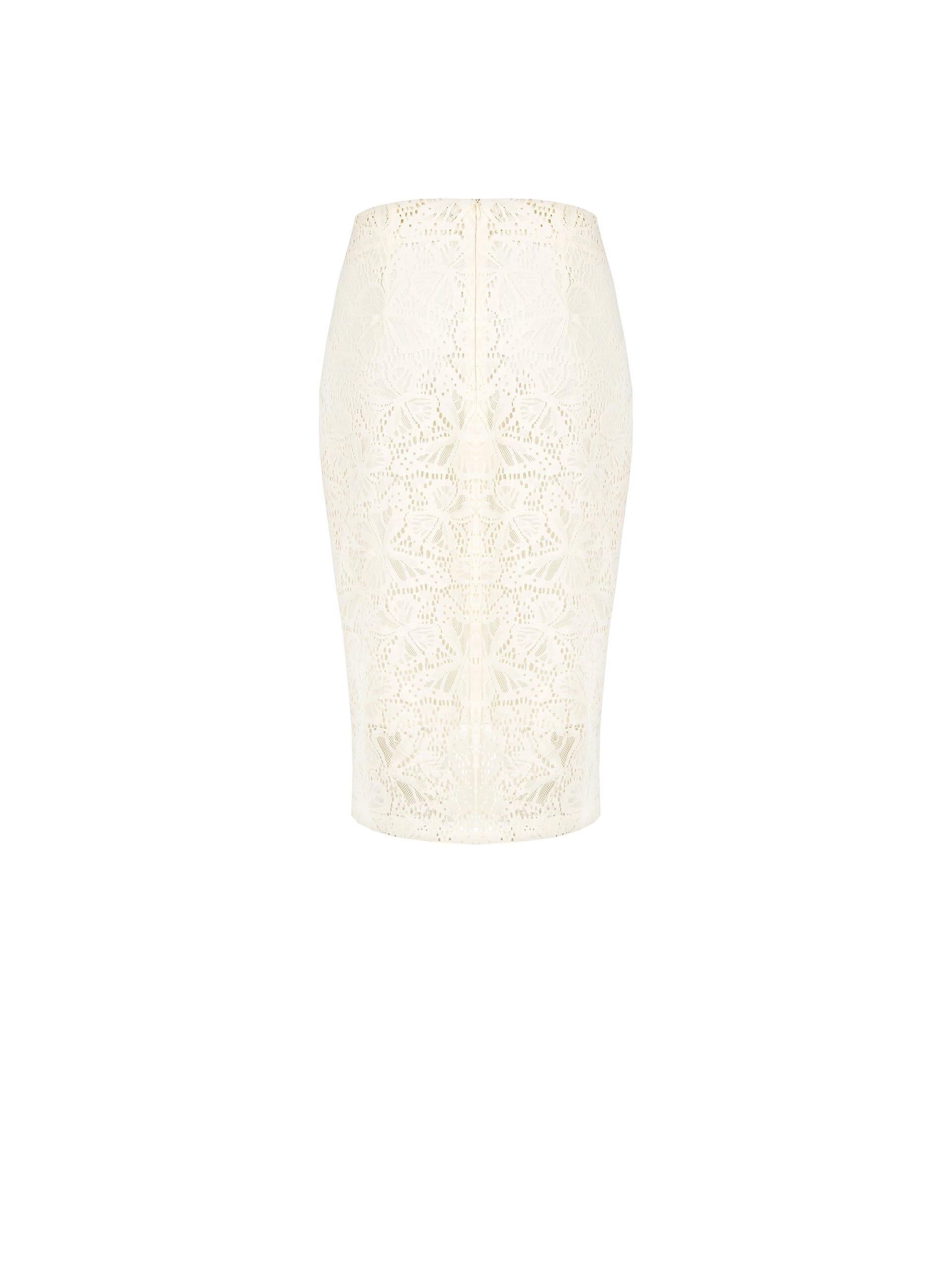 Longuette In Pizzo Con Spacco Dietro Rinascimento