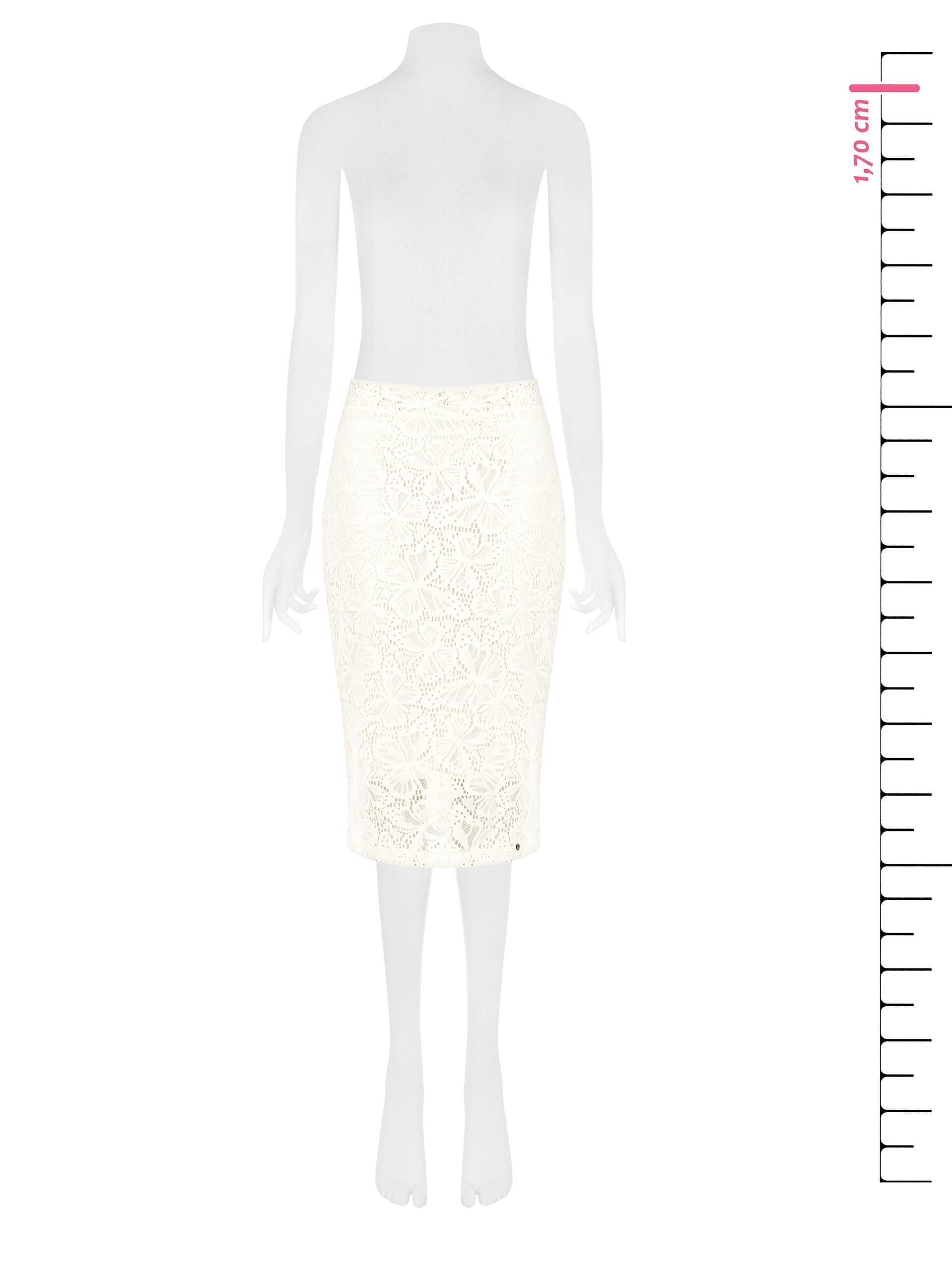 Longuette In Pizzo Con Spacco Dietro Rinascimento