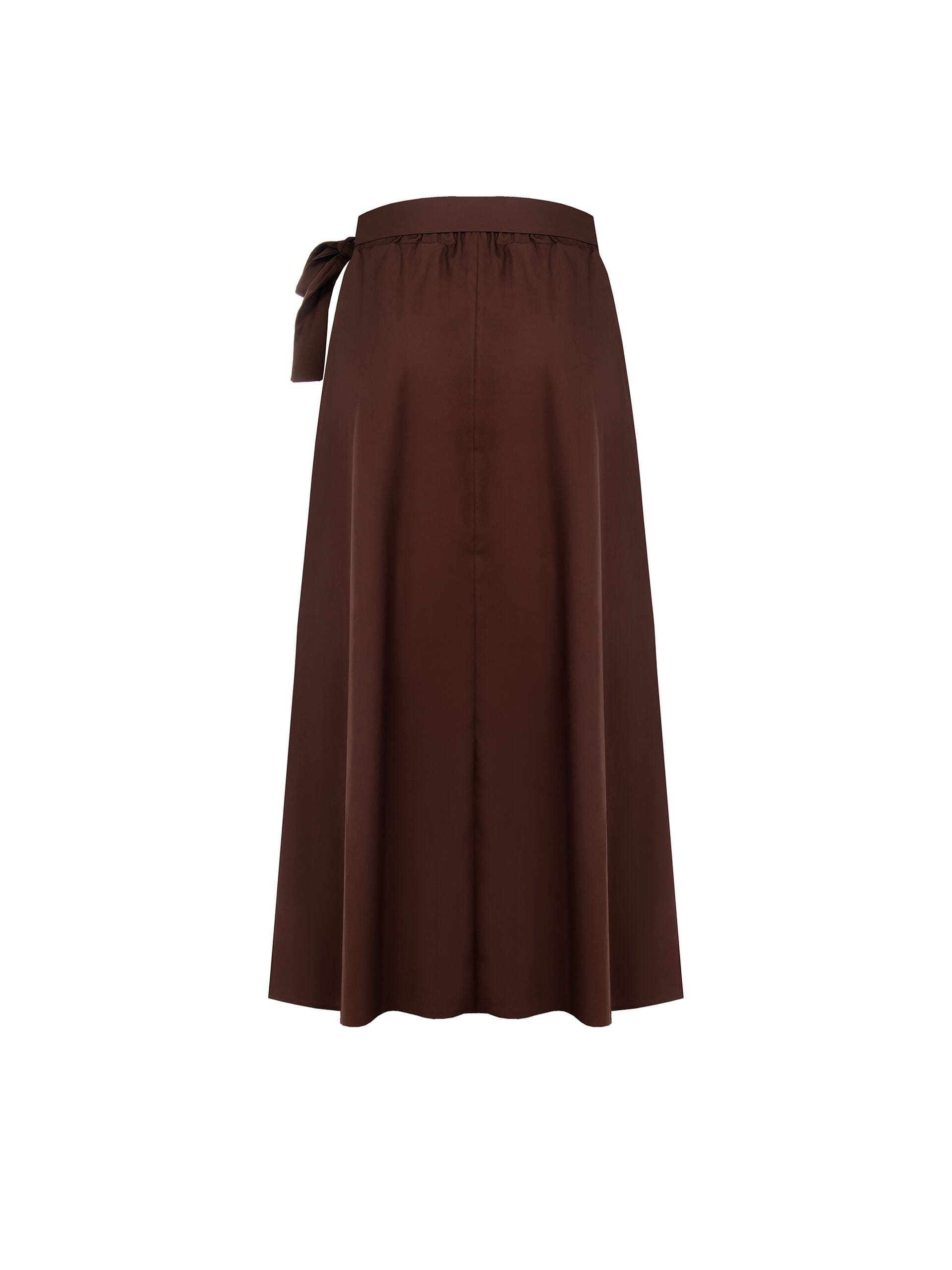 Gonna Lunga A Ruota In Cotone Con Cintura Coordinata Rinascimento