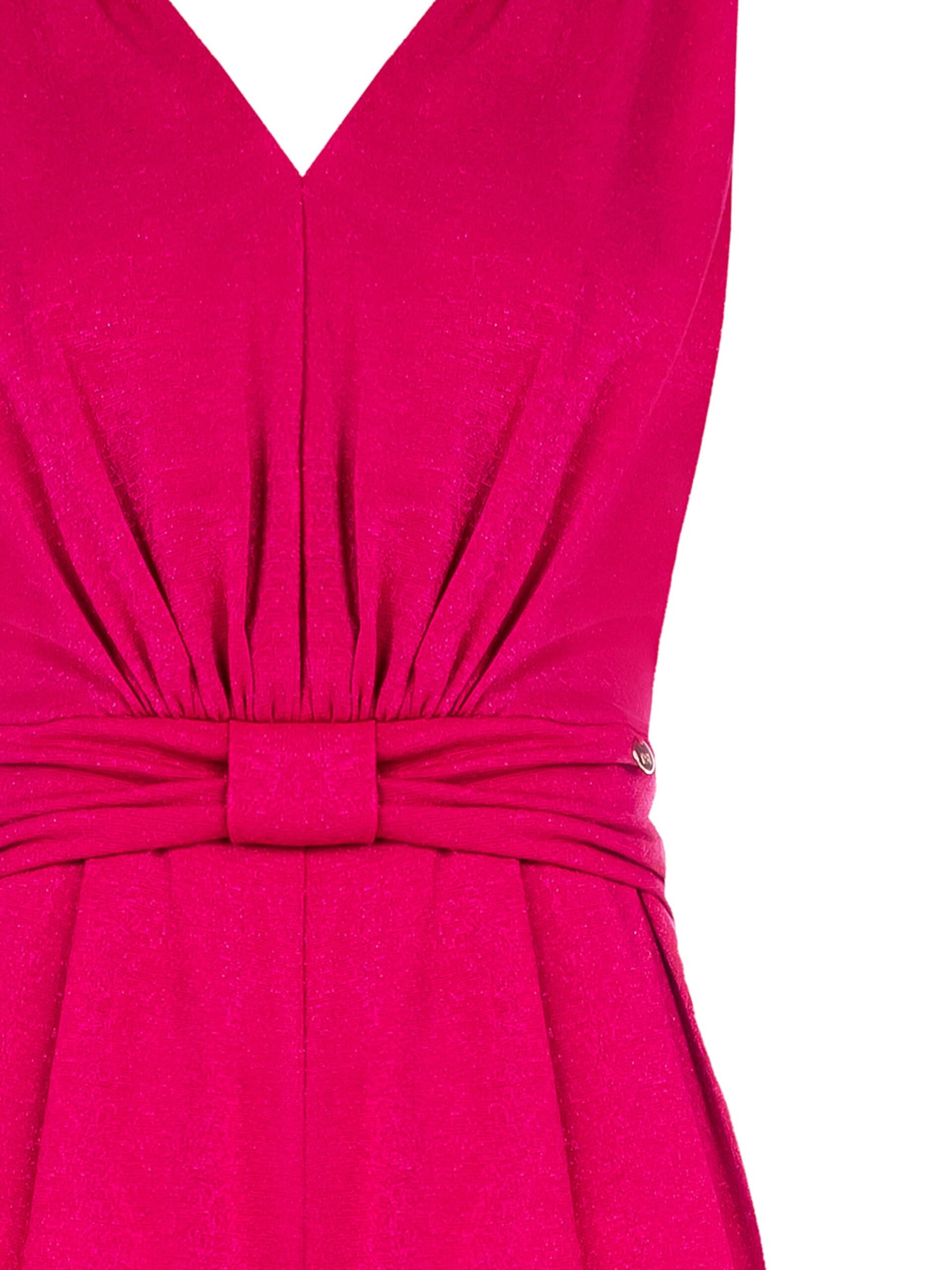 Tuta Intera Corta In Lurex Con Doppio Scollo A V Rinascimento