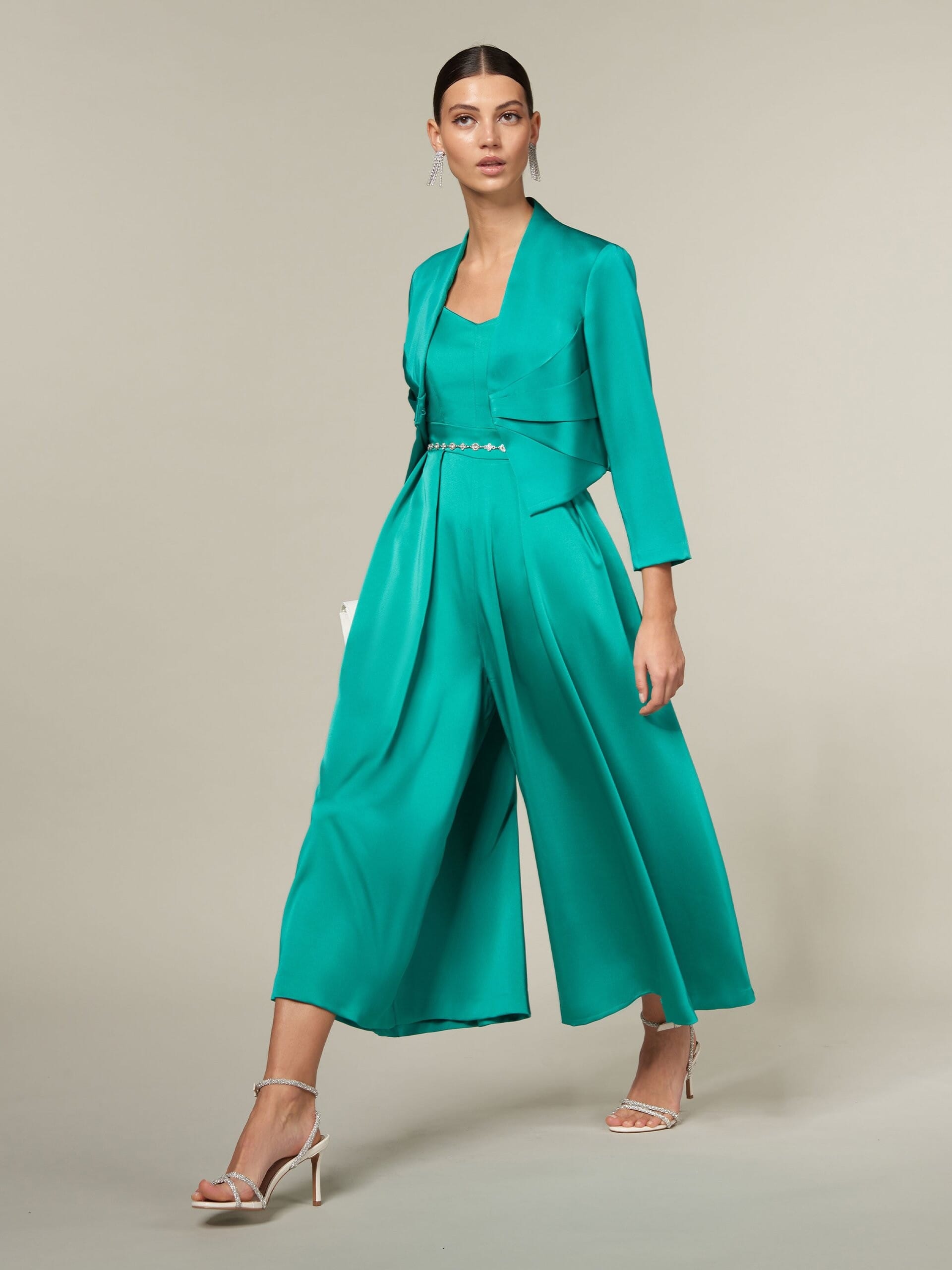 Bolero Coprispalle In Raso Con Gancio Rinascimento