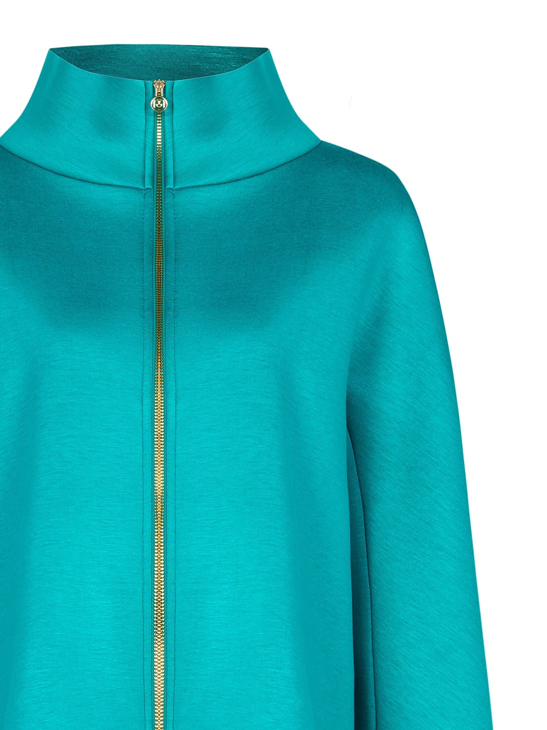 Cappotto A Mantella A Collo Alto In Neoprene Rinascimento