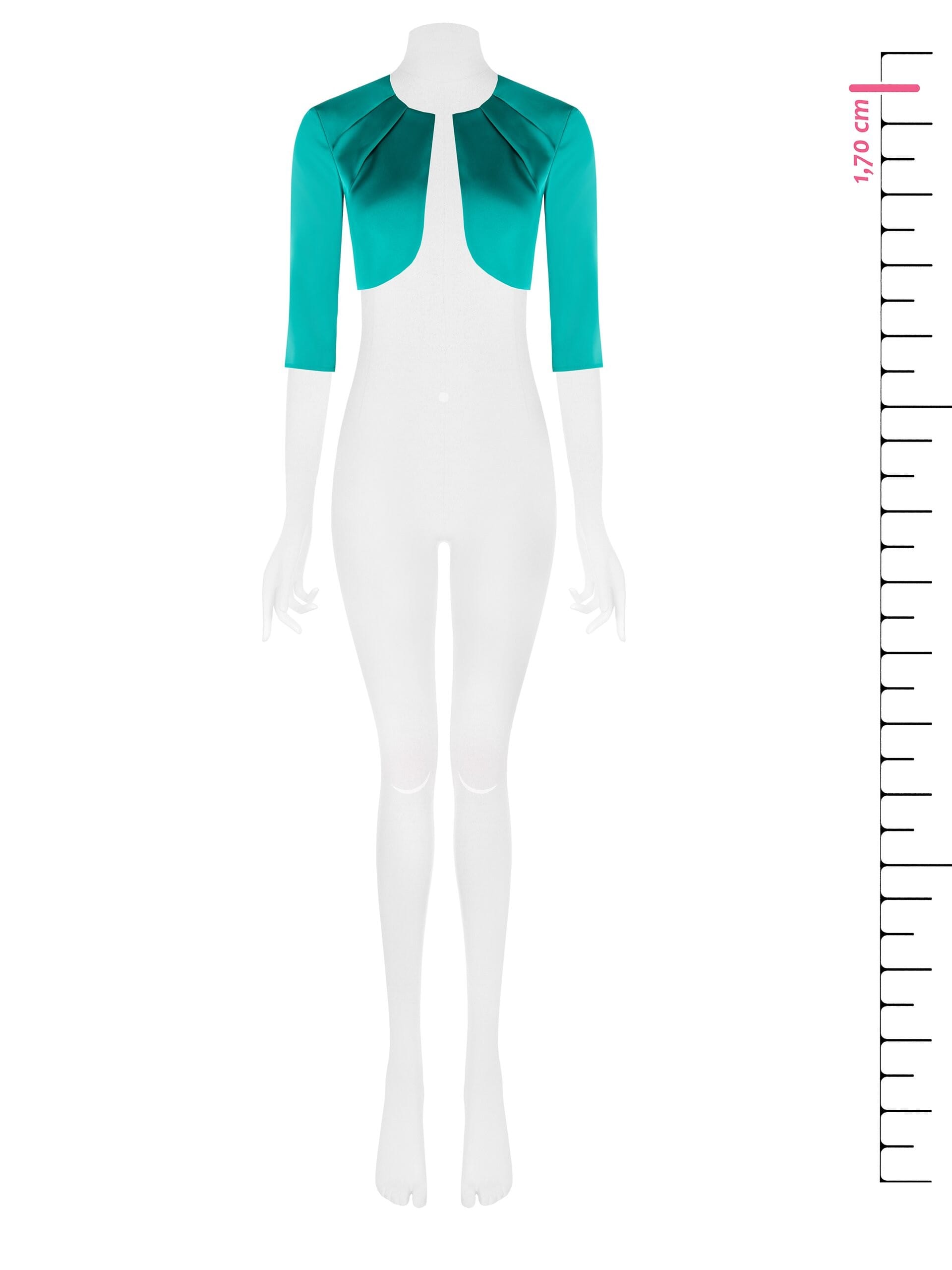 Coprispalle Bolero Aperto In Raso Rinascimento