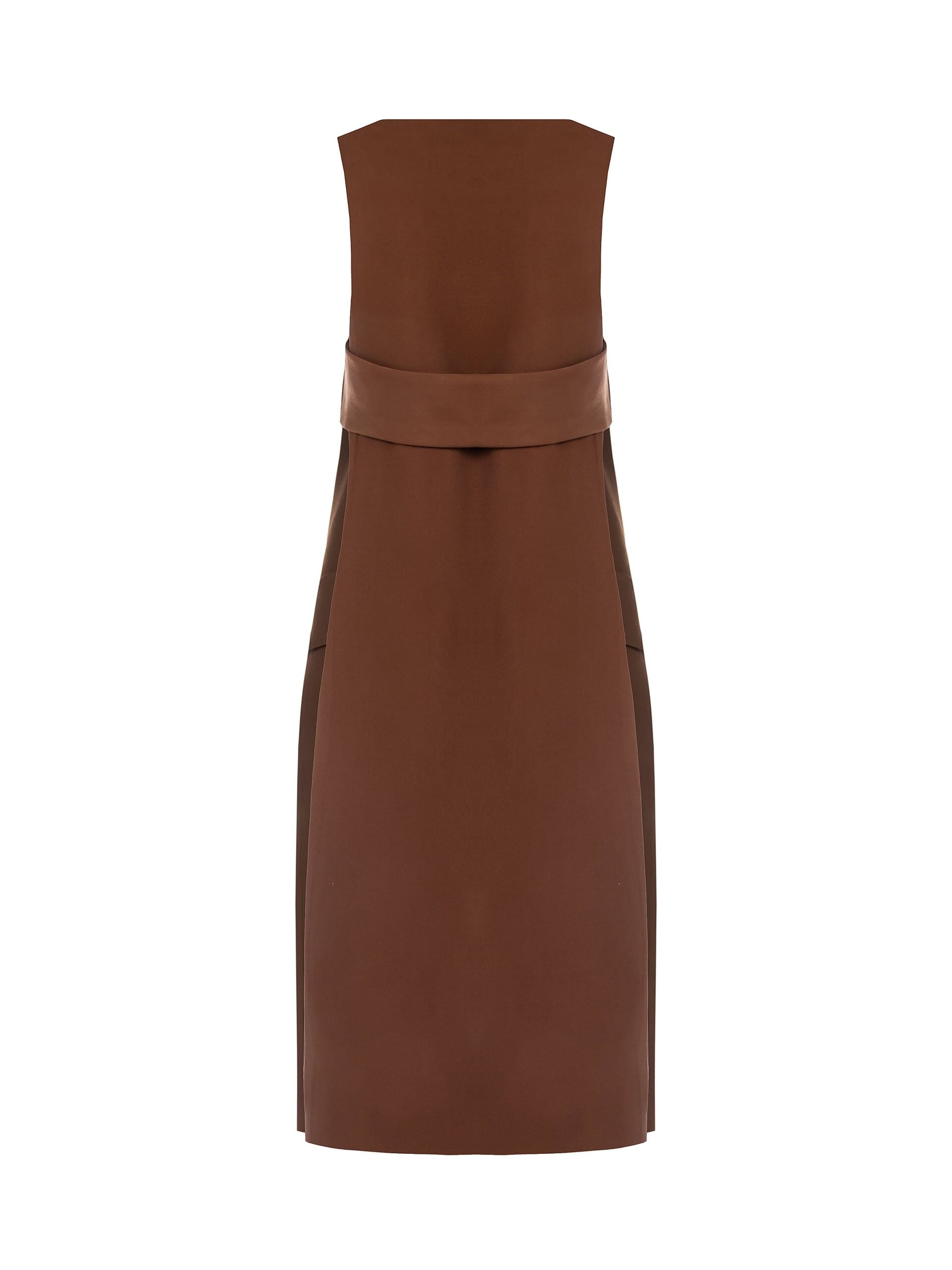 Long gilet ouvert avec fentes latérales Rinascimento