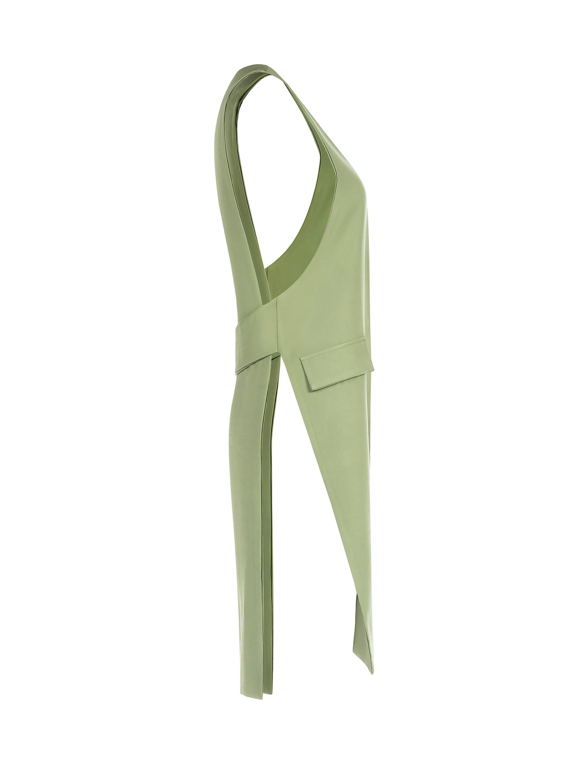 Long gilet ouvert avec fentes latérales Rinascimento