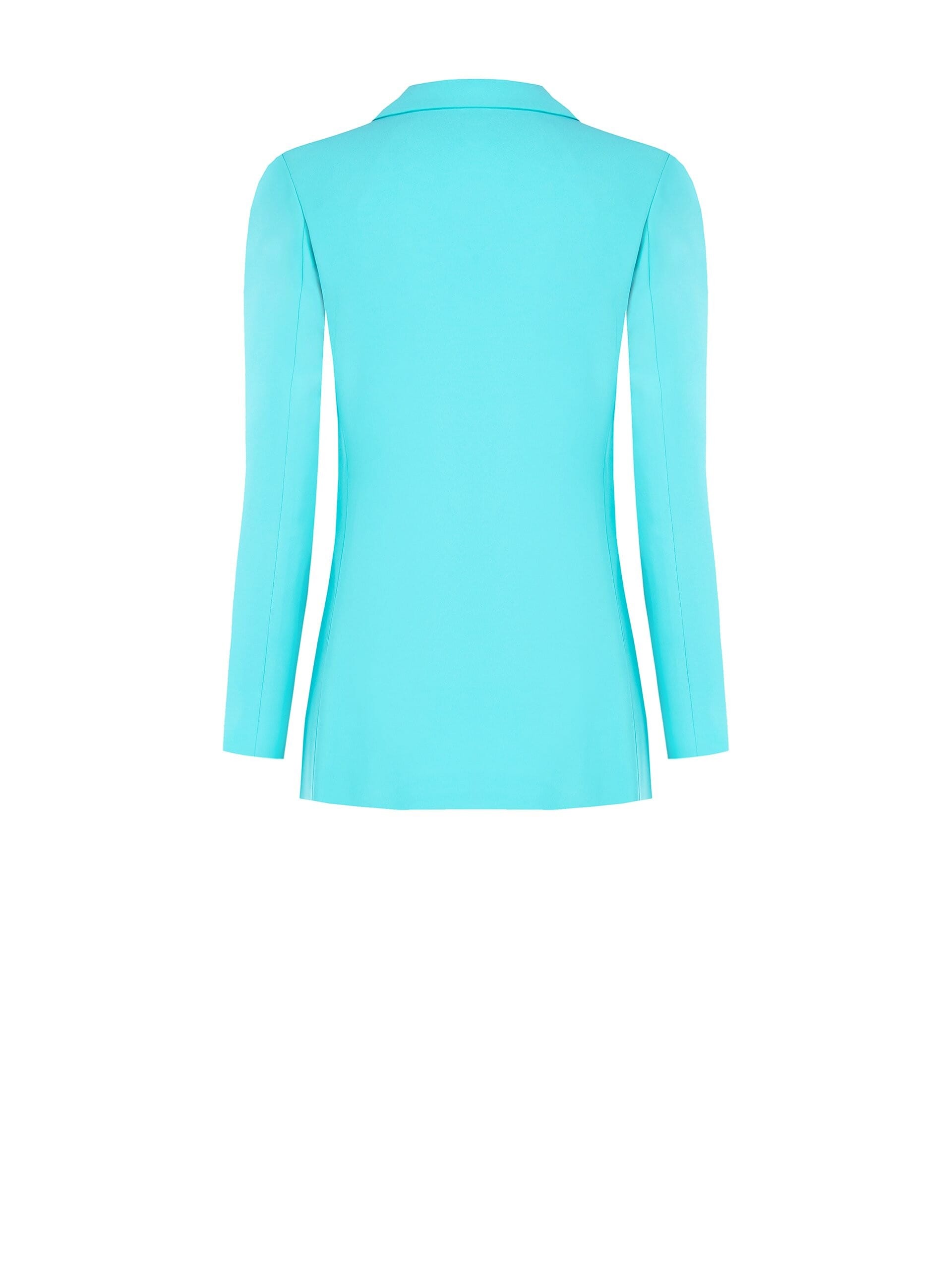 Giacca Blazer Sfiancata In Crepe Rinascimento