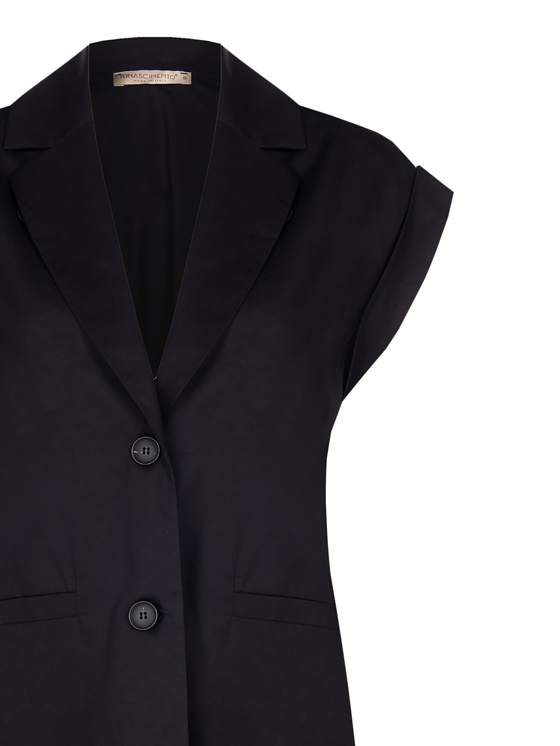 Gilet en coton surdimensionné Rinascimento