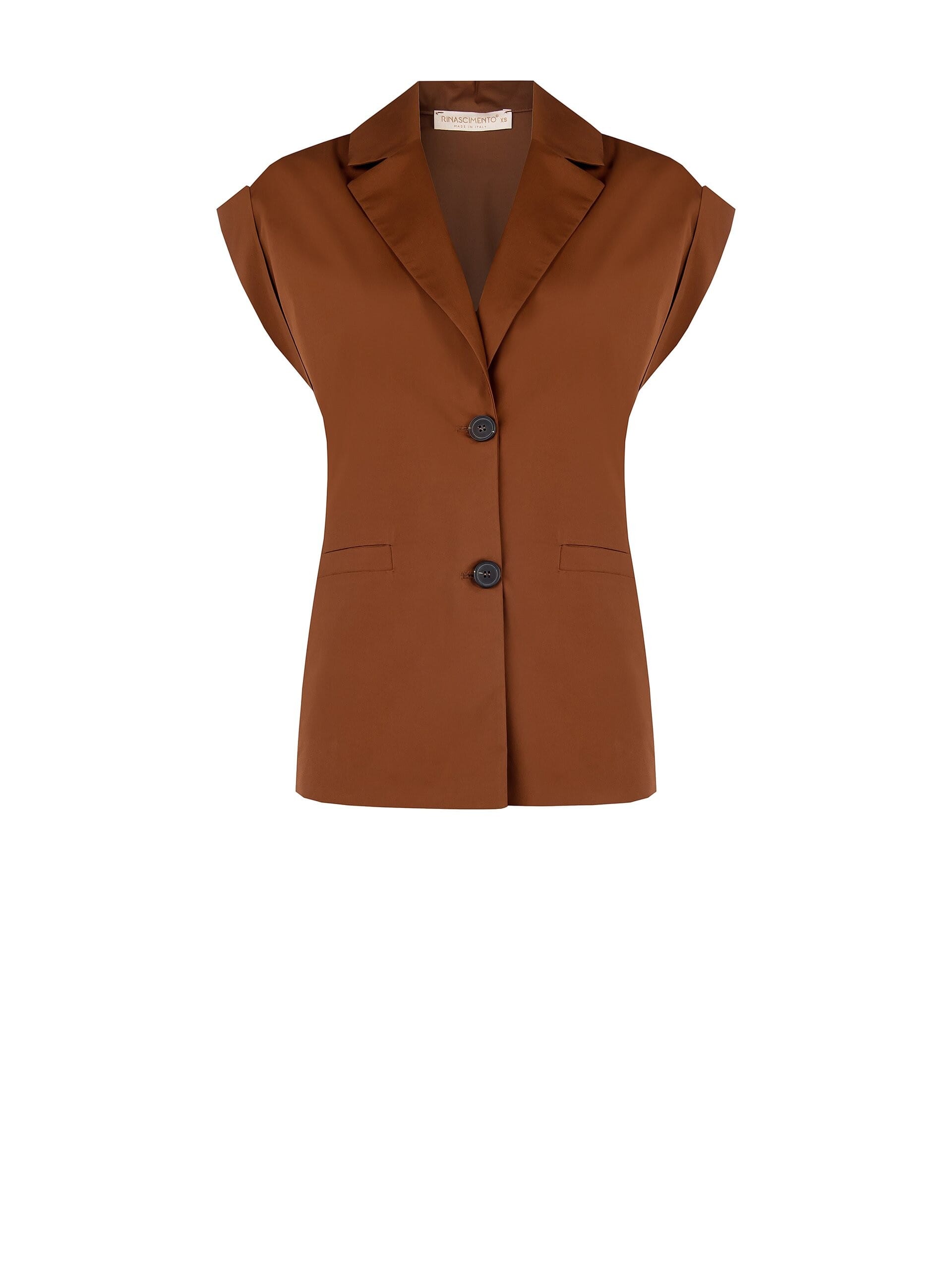 Gilet en coton surdimensionné Rinascimento