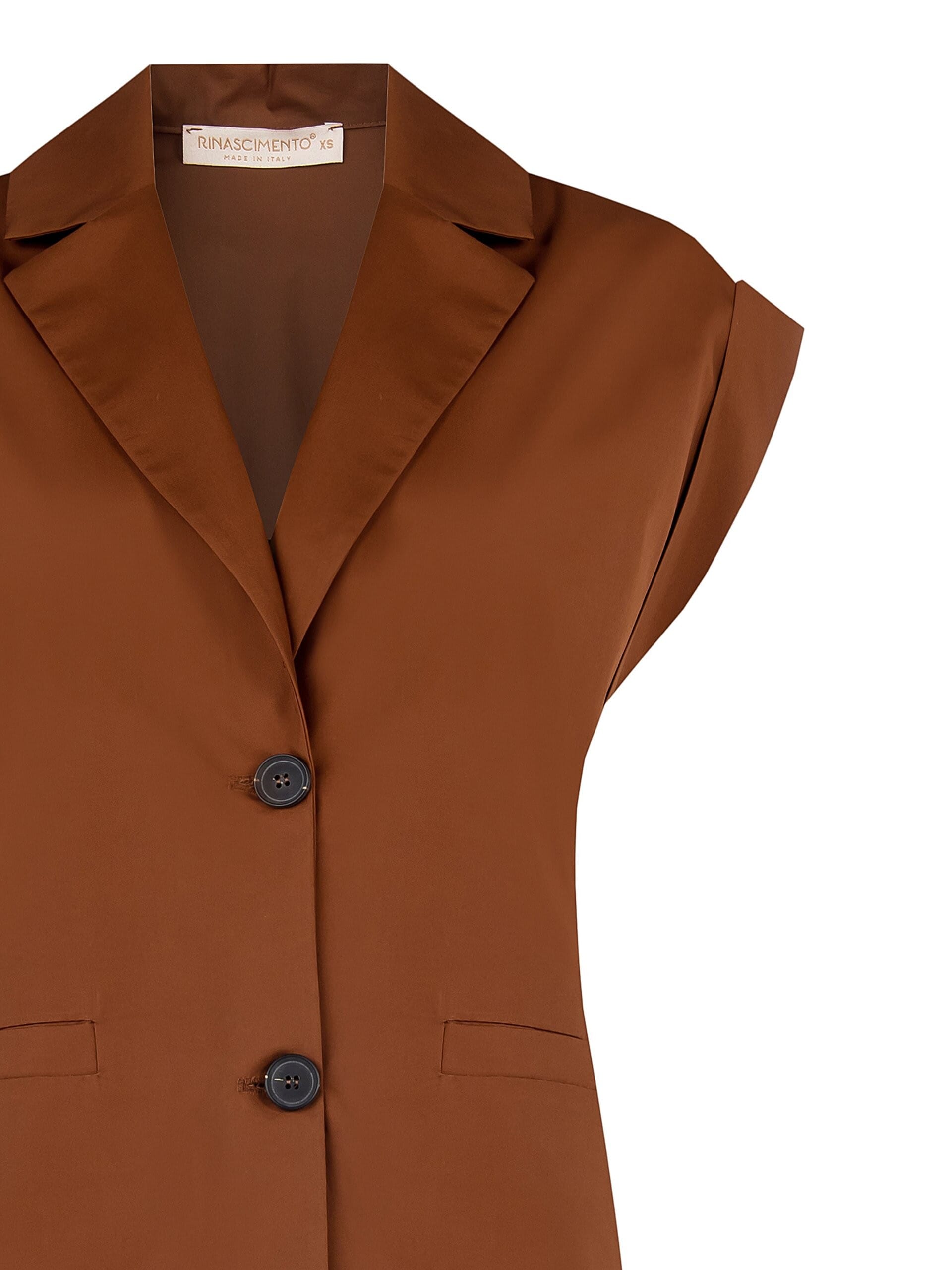 Gilet en coton surdimensionné Rinascimento