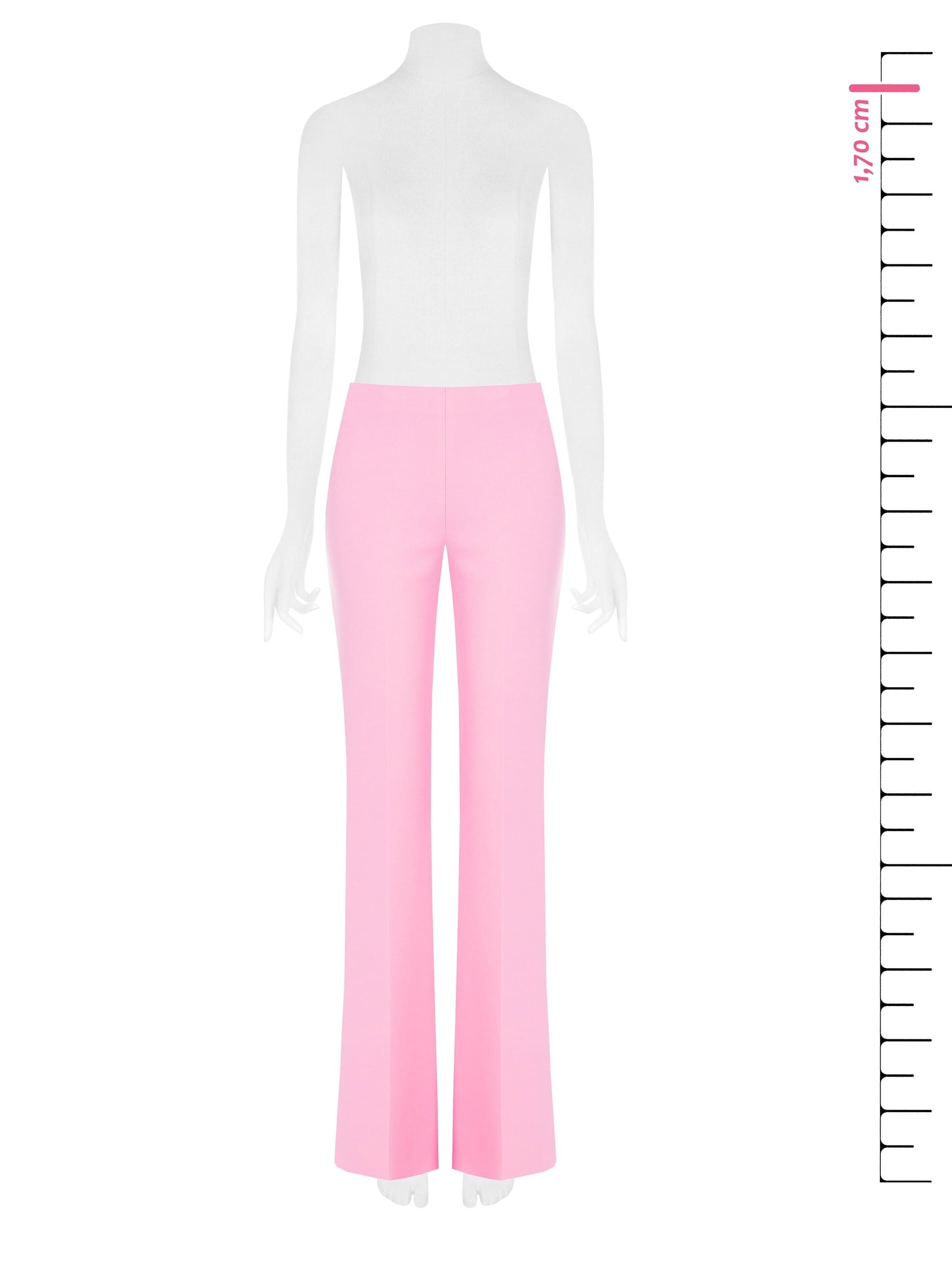 Pantaloni Palazzo In Scuba Crepe Rinascimento