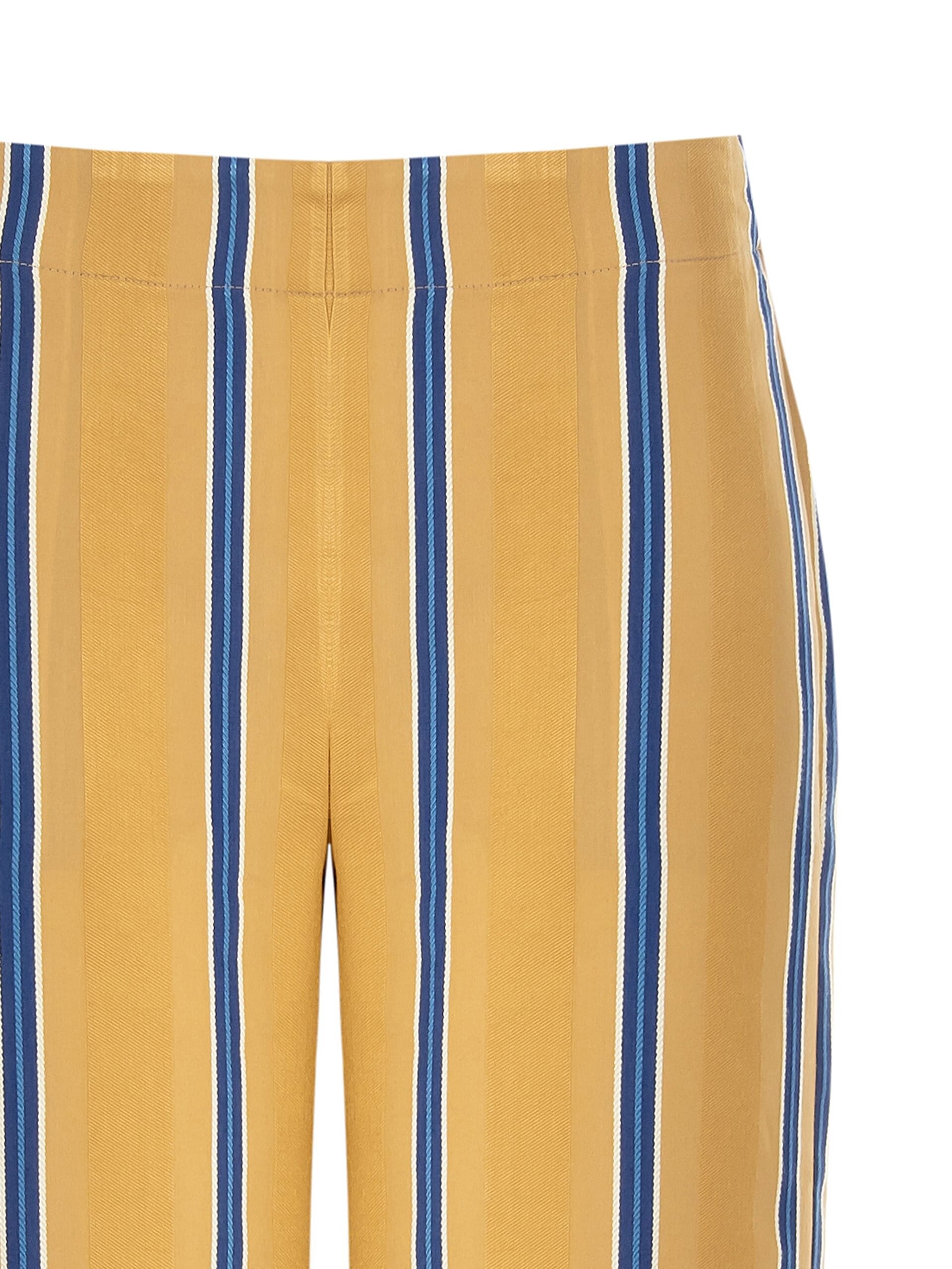 Pantaloni Palazzo Fluidi Con Elastico Dietro Rinascimento