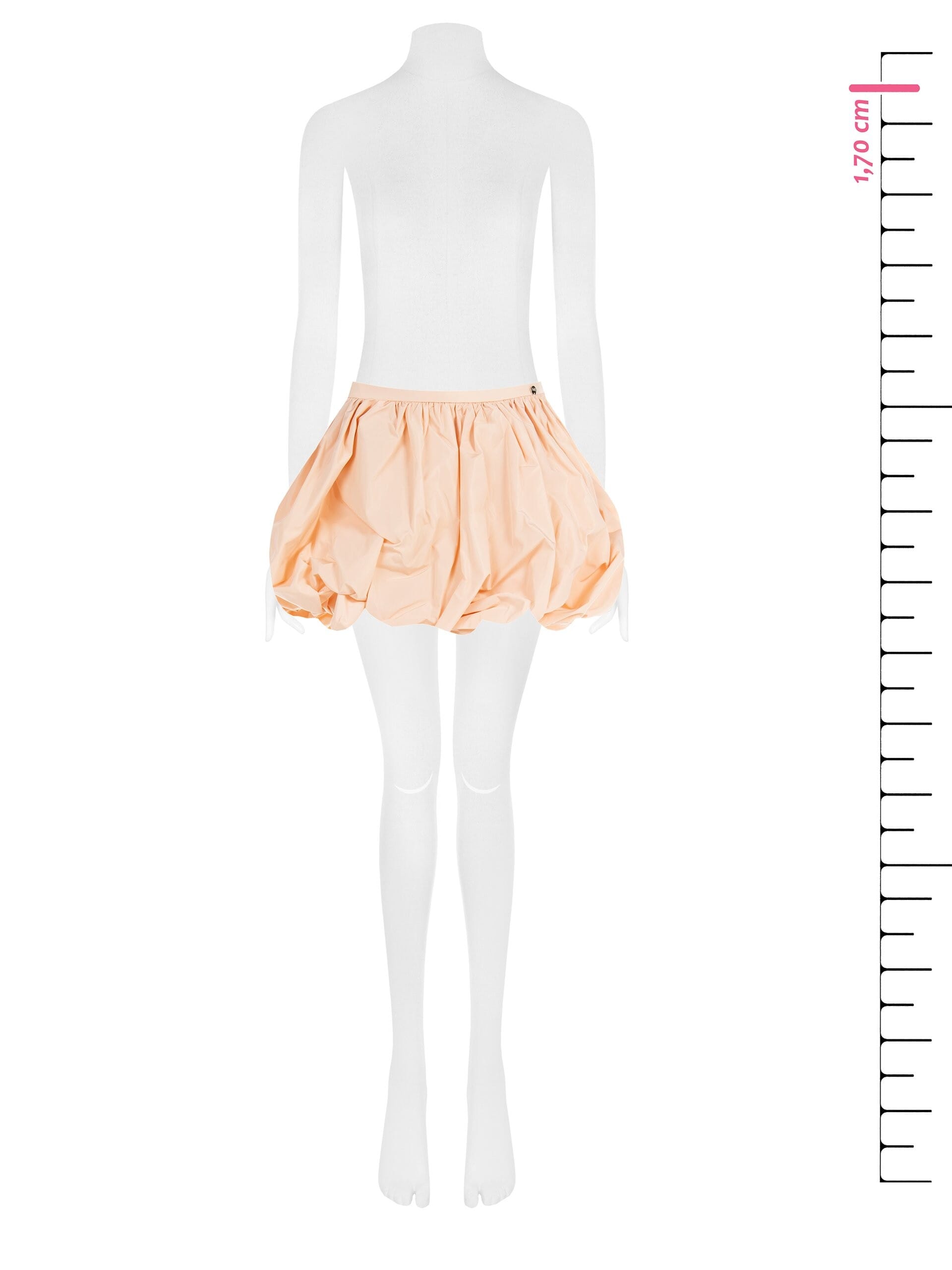 Minigonna A Palloncino In Nylon Rinascimento