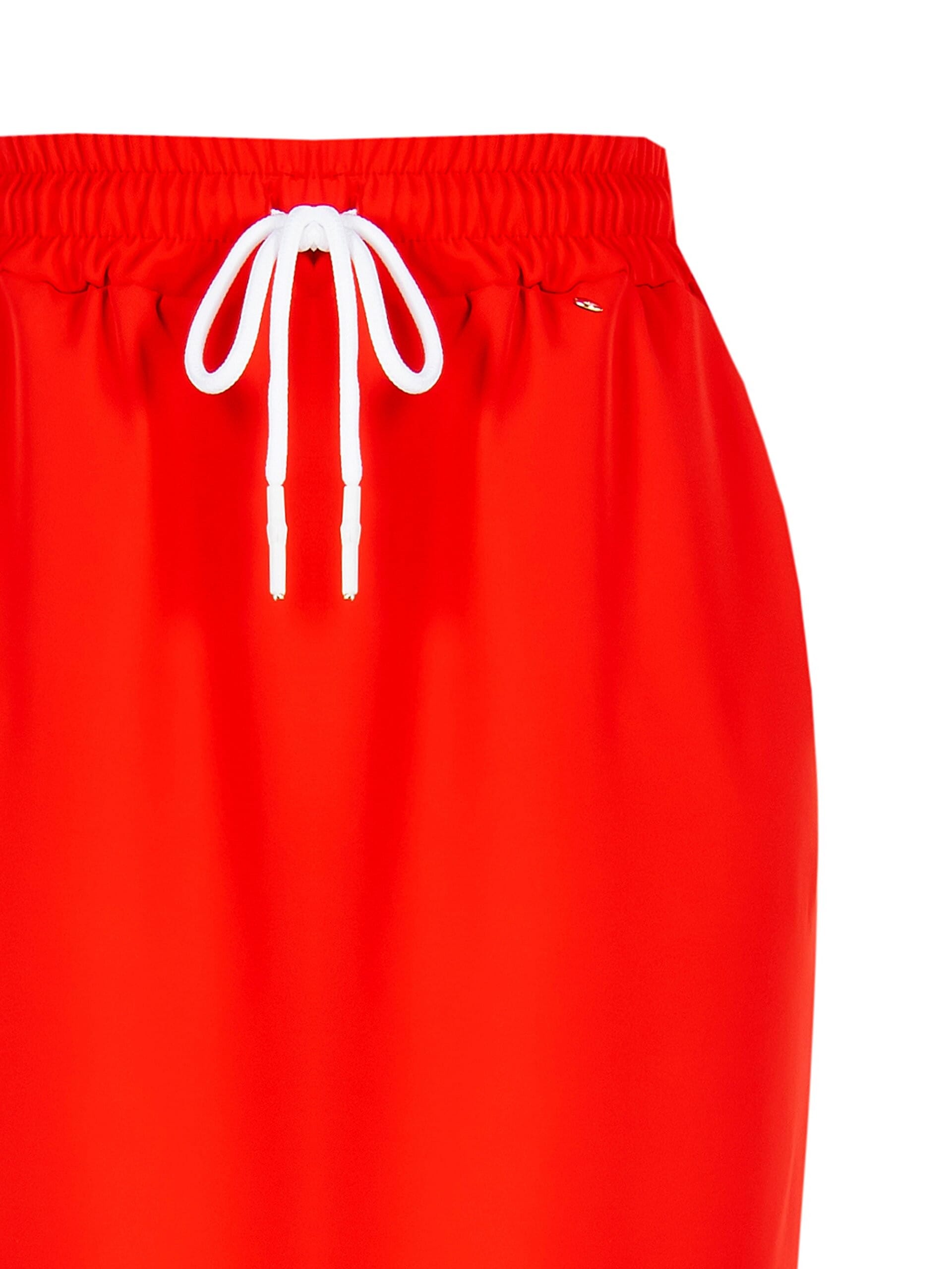 Gonna Midi A Tubino Con Bande Laterali A Righe E Tasche Rinascimento