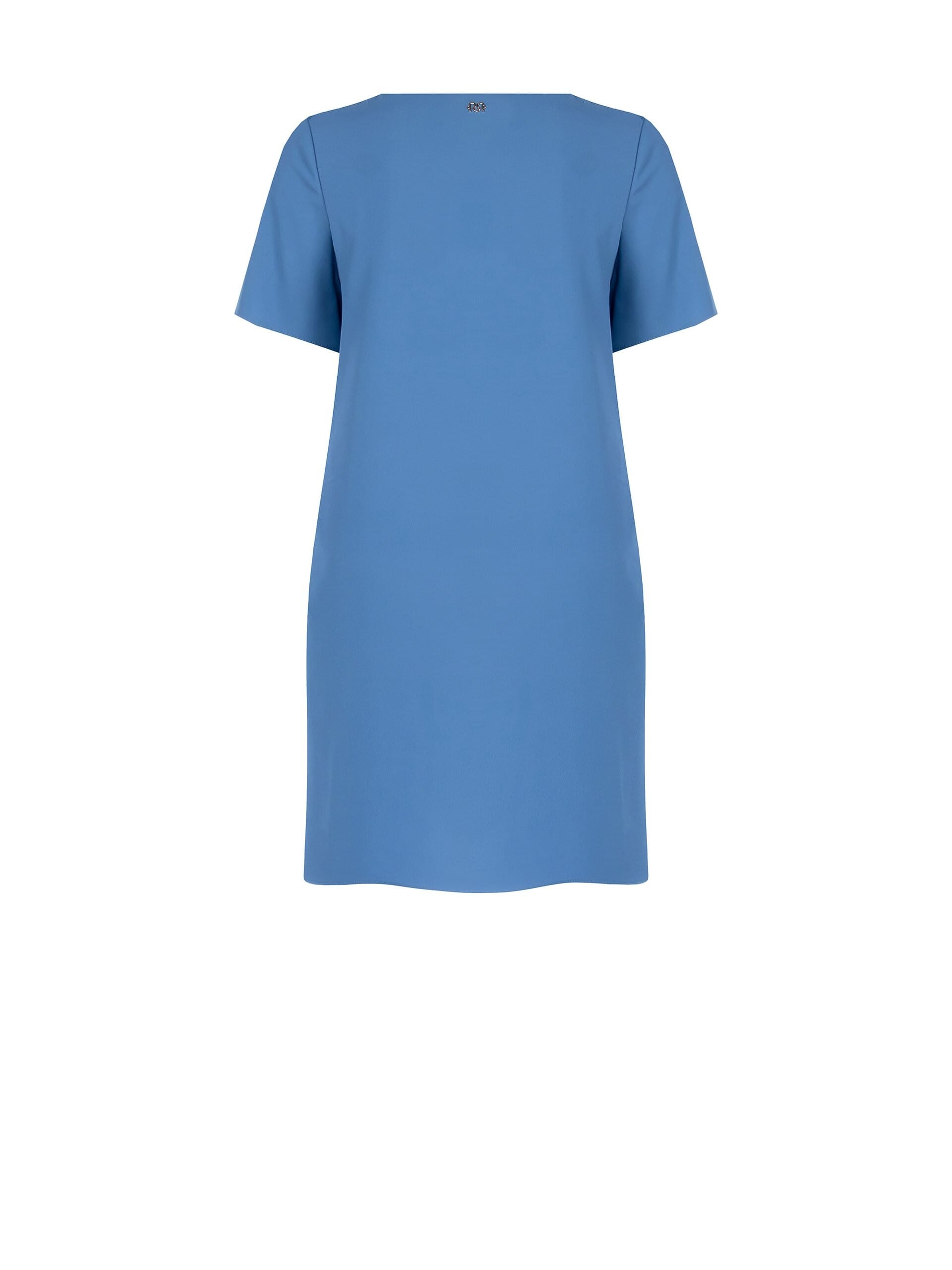 Abito Curvy A Trapezio Fluido In Crepe Rinascimento Curvy