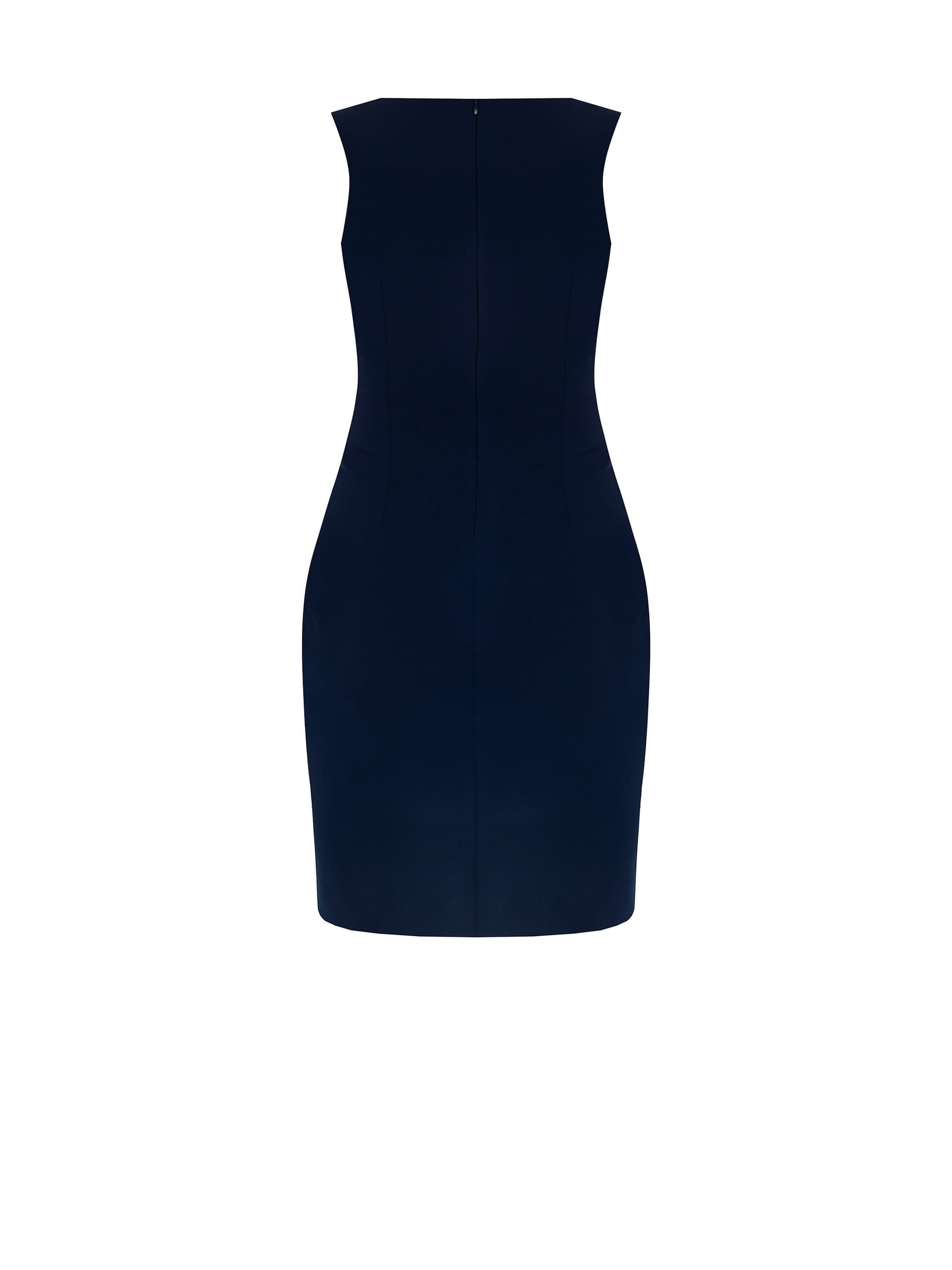 Abito A Tubino Curvy Con Drappeggio In Scuba Crepe Rinascimento Curvy